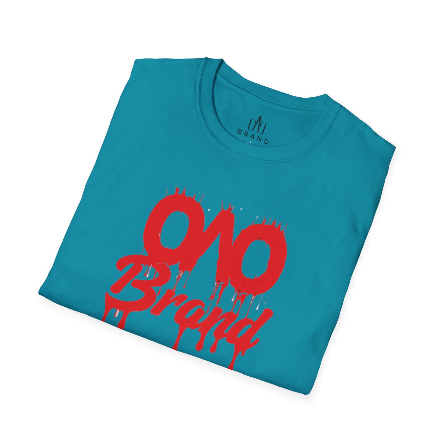 Red Oao Drip T-Shirt - Unisex Softstyle Tee
