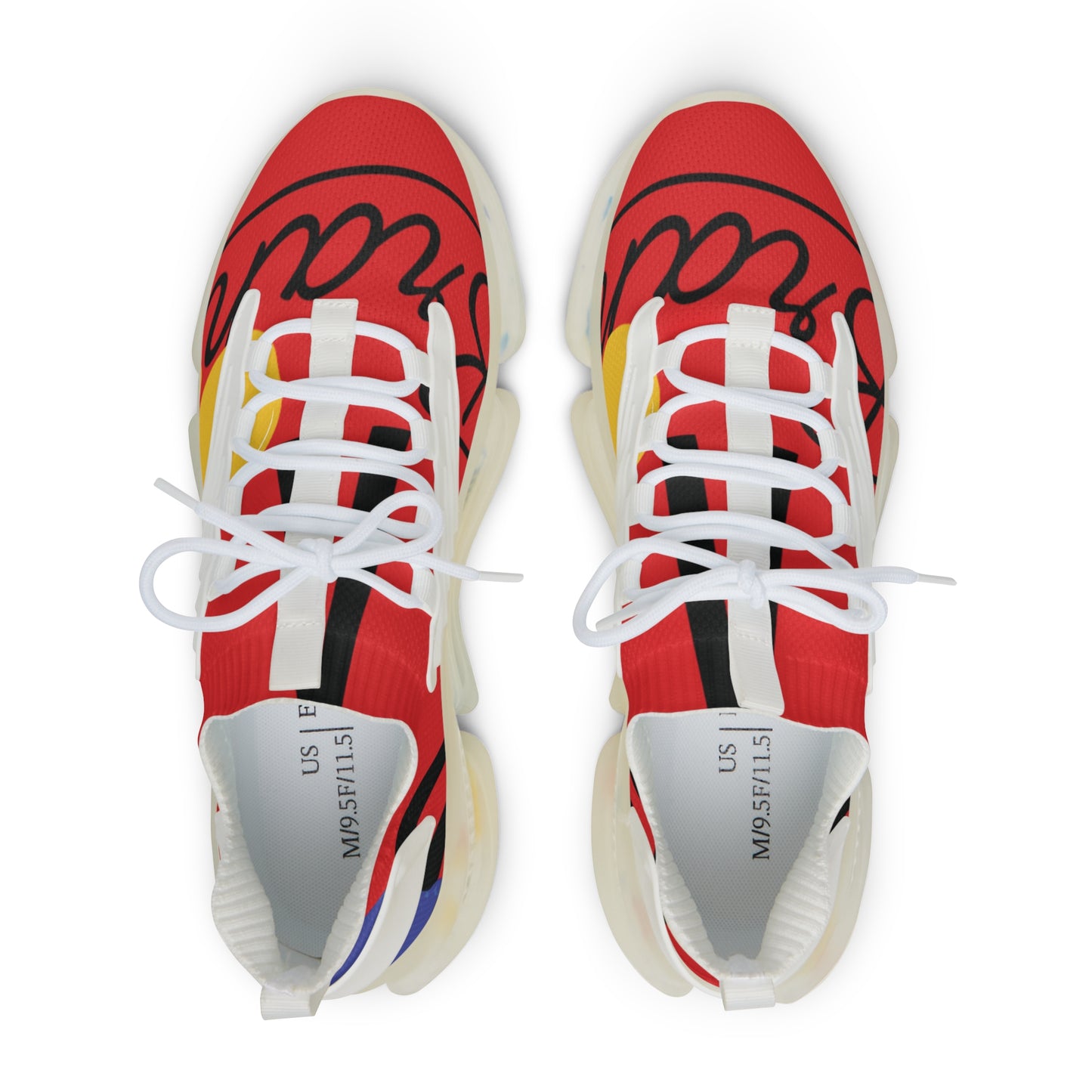 Red OAO Brand 4WL (4eva We Lit) 1s shoe