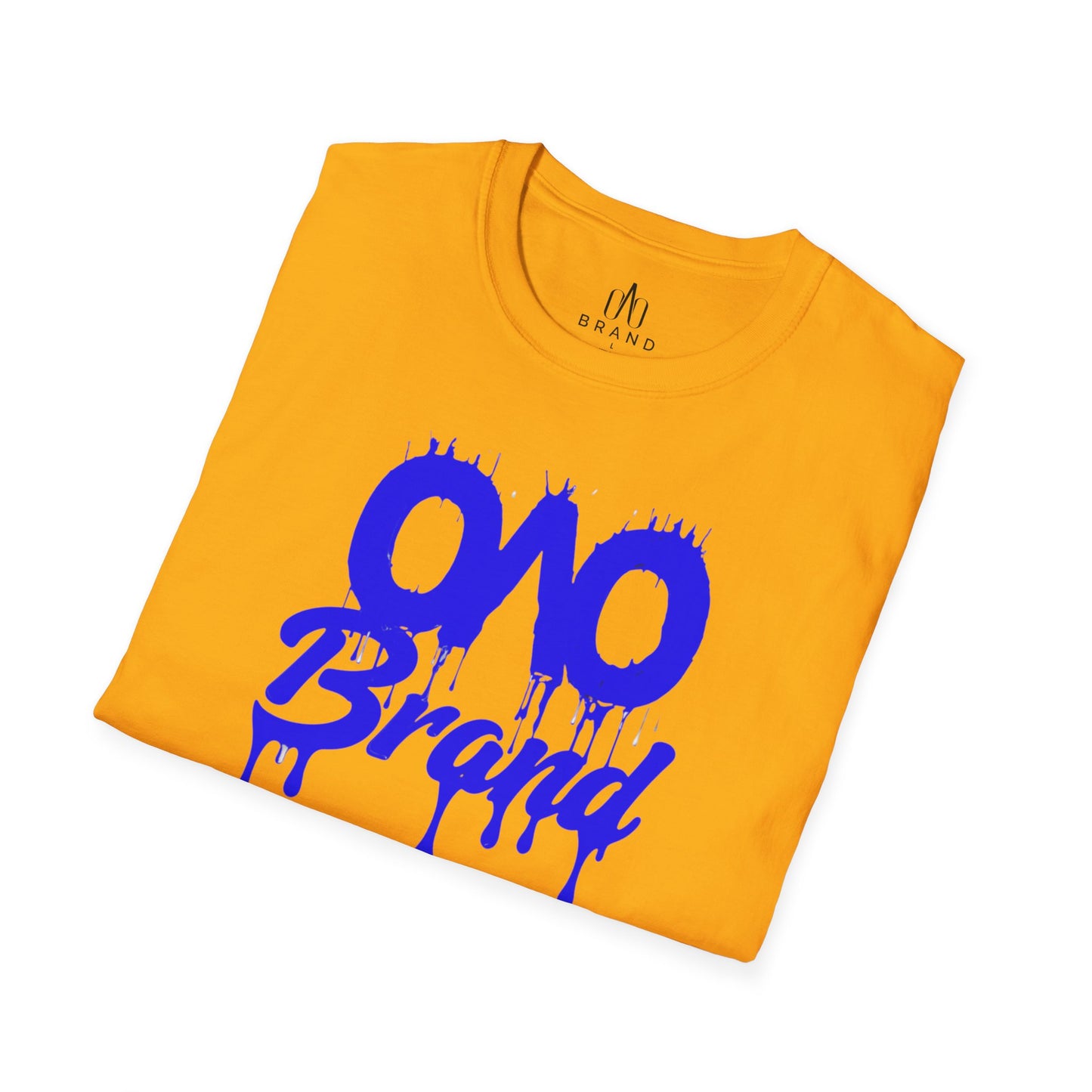 Blue Oao Drip T-Shirt - Unisex Softstyle Tee