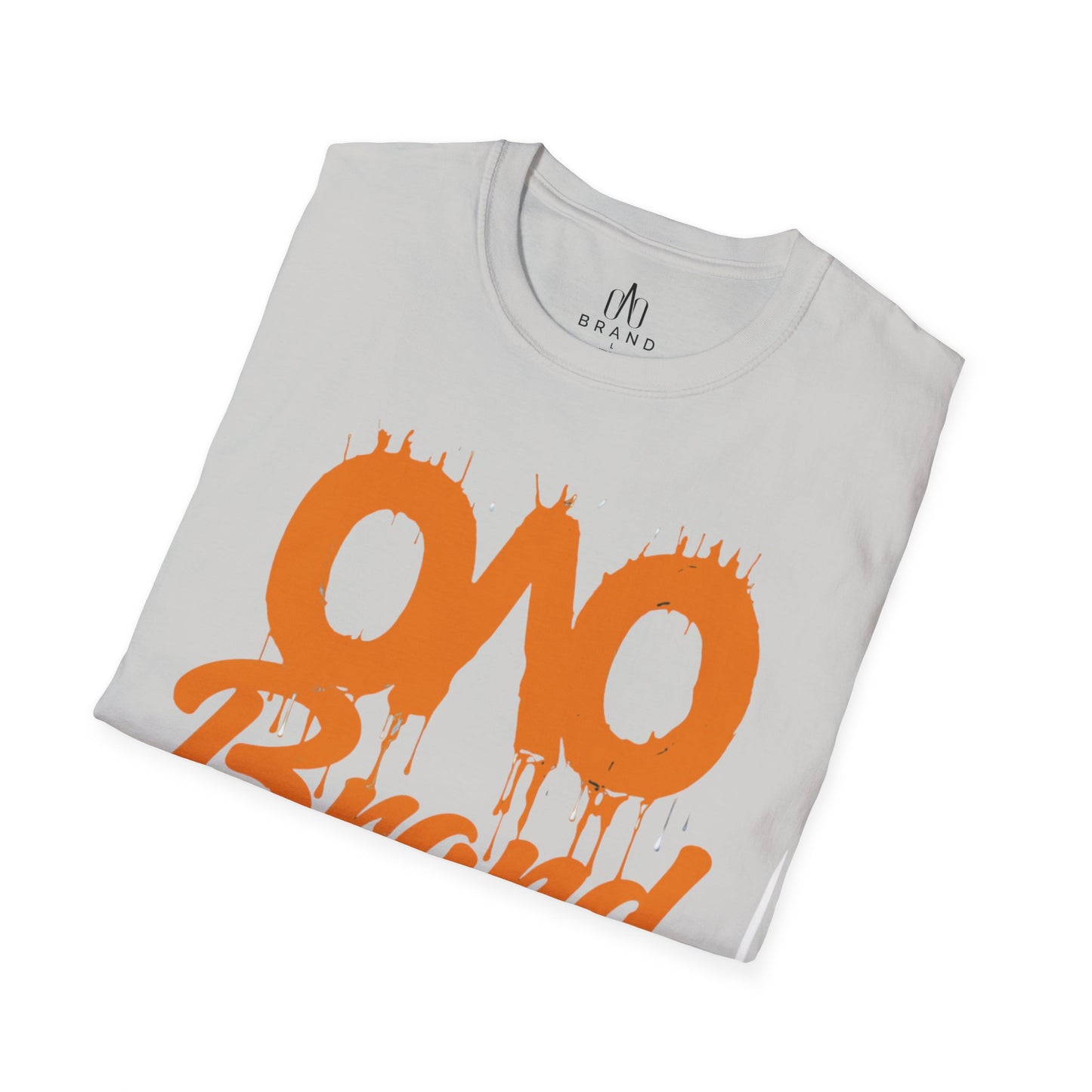 Orange Oao Drip T-Shirt - Unisex Softstyle Tee