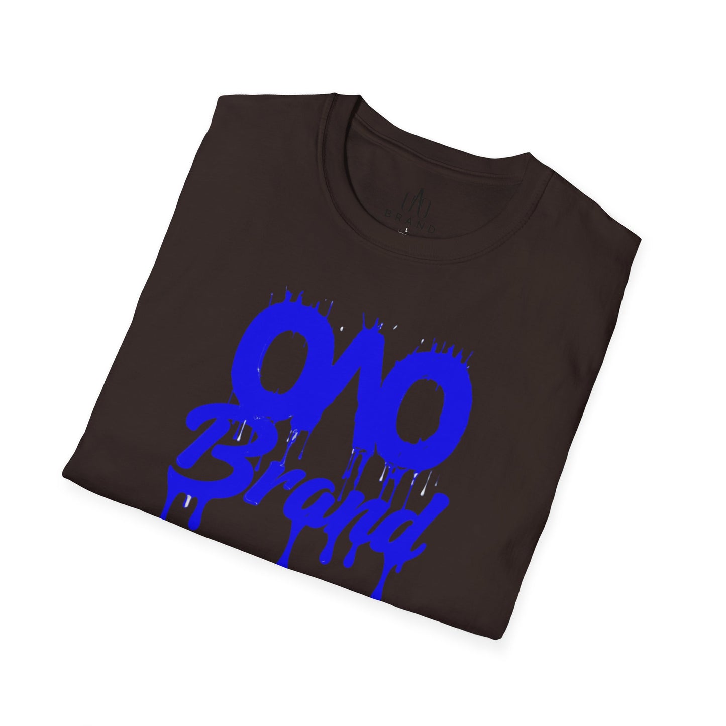 Blue Oao Drip T-Shirt - Unisex Softstyle Tee