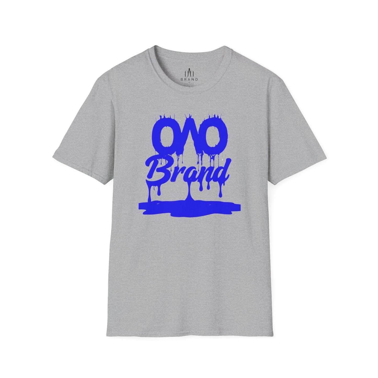 Blue Oao Drip T-Shirt - Unisex Softstyle Tee