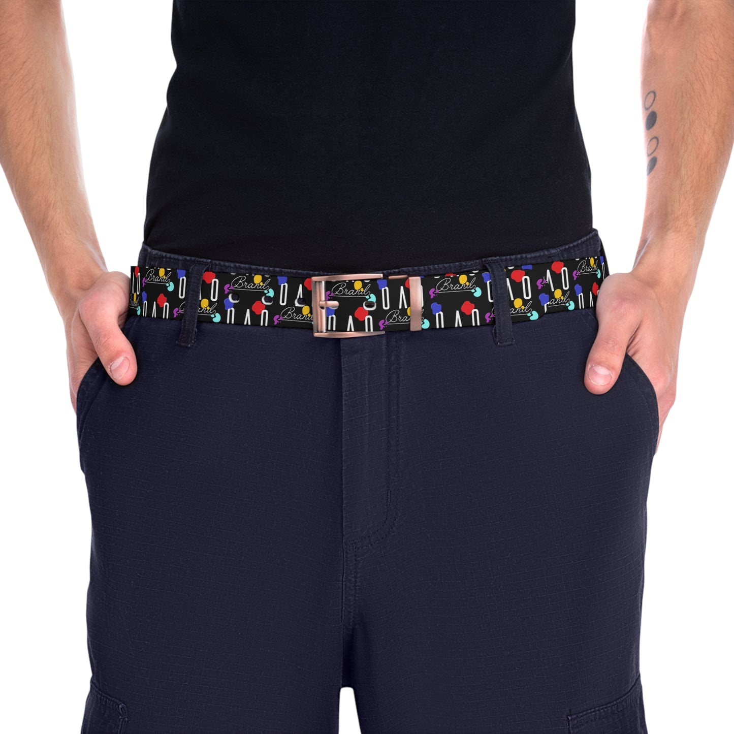 Black OAO Brand Drip Belt