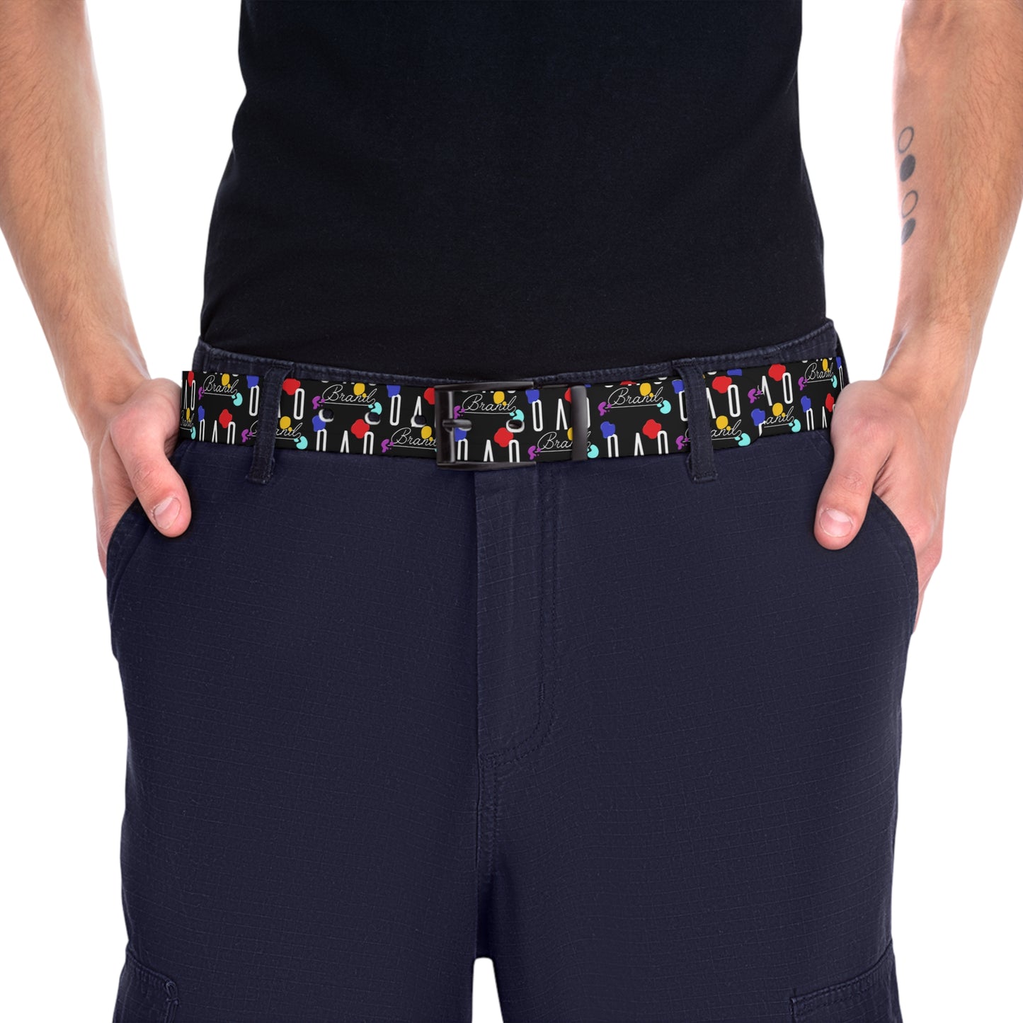 Black OAO Brand Drip Belt