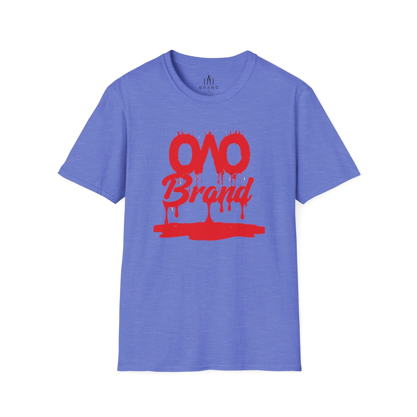 Red Oao Drip T-Shirt - Unisex Softstyle Tee