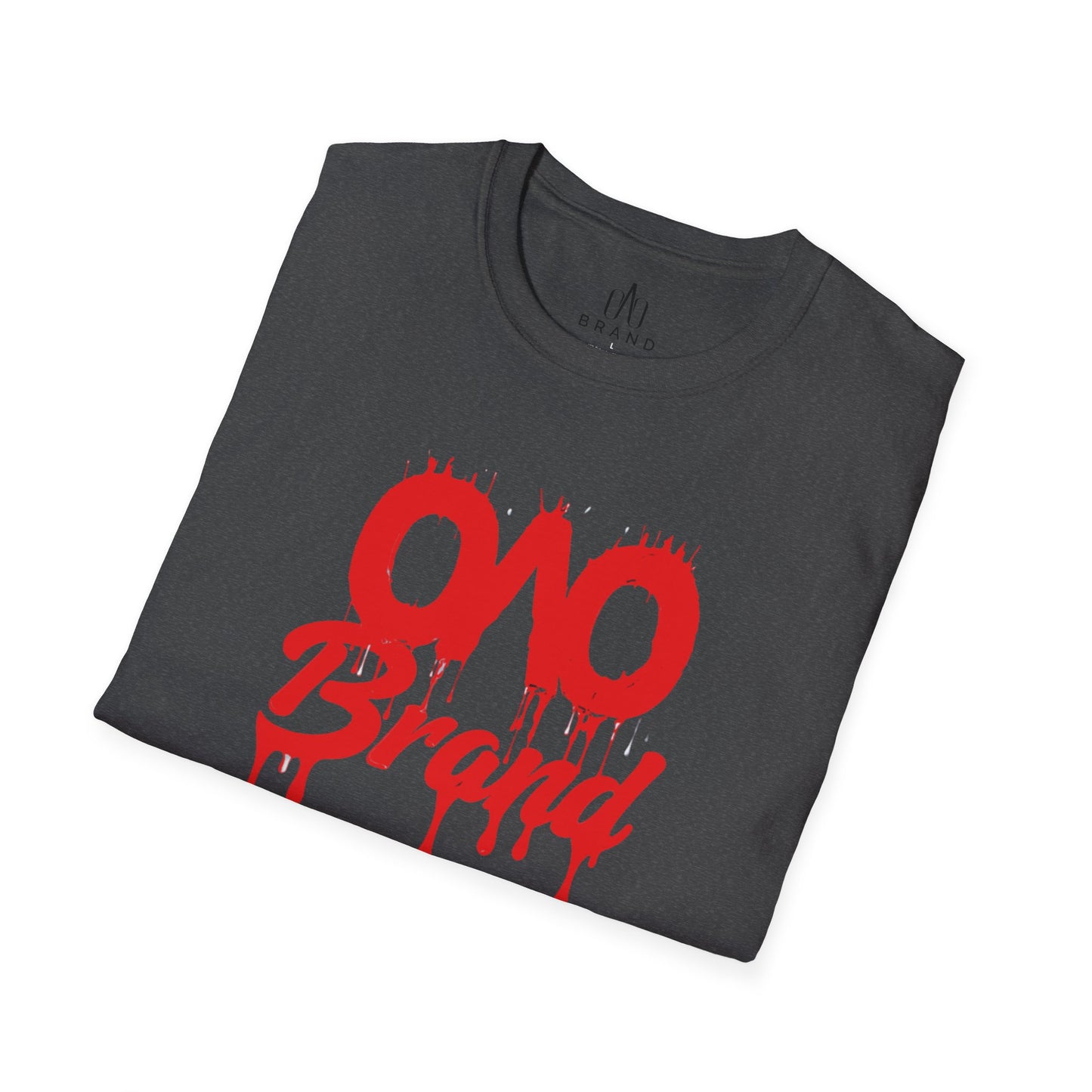 Red Oao Drip T-Shirt - Unisex Softstyle Tee