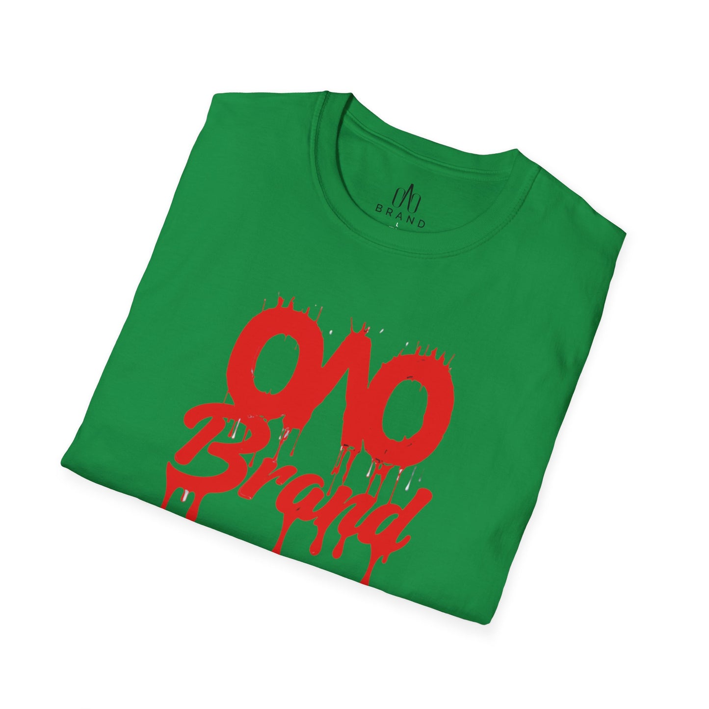 Red Oao Drip T-Shirt - Unisex Softstyle Tee