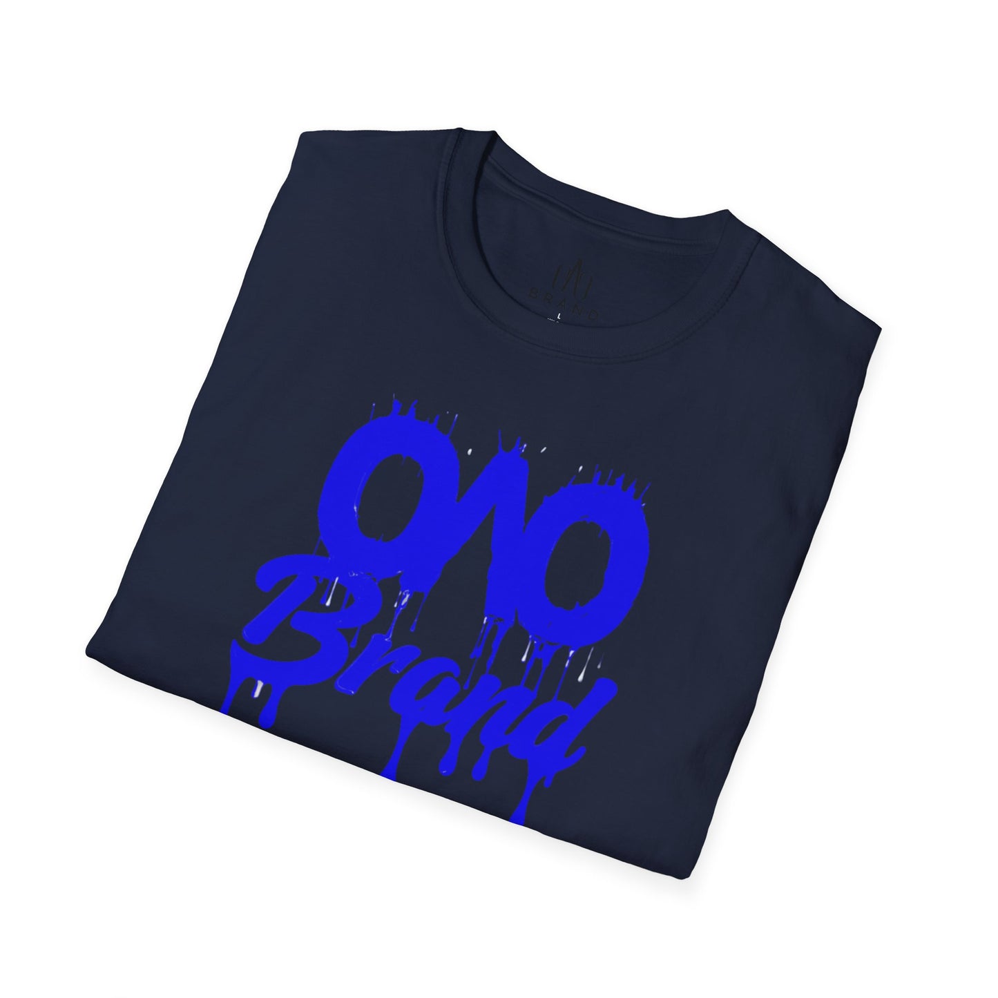 Blue Oao Drip T-Shirt - Unisex Softstyle Tee