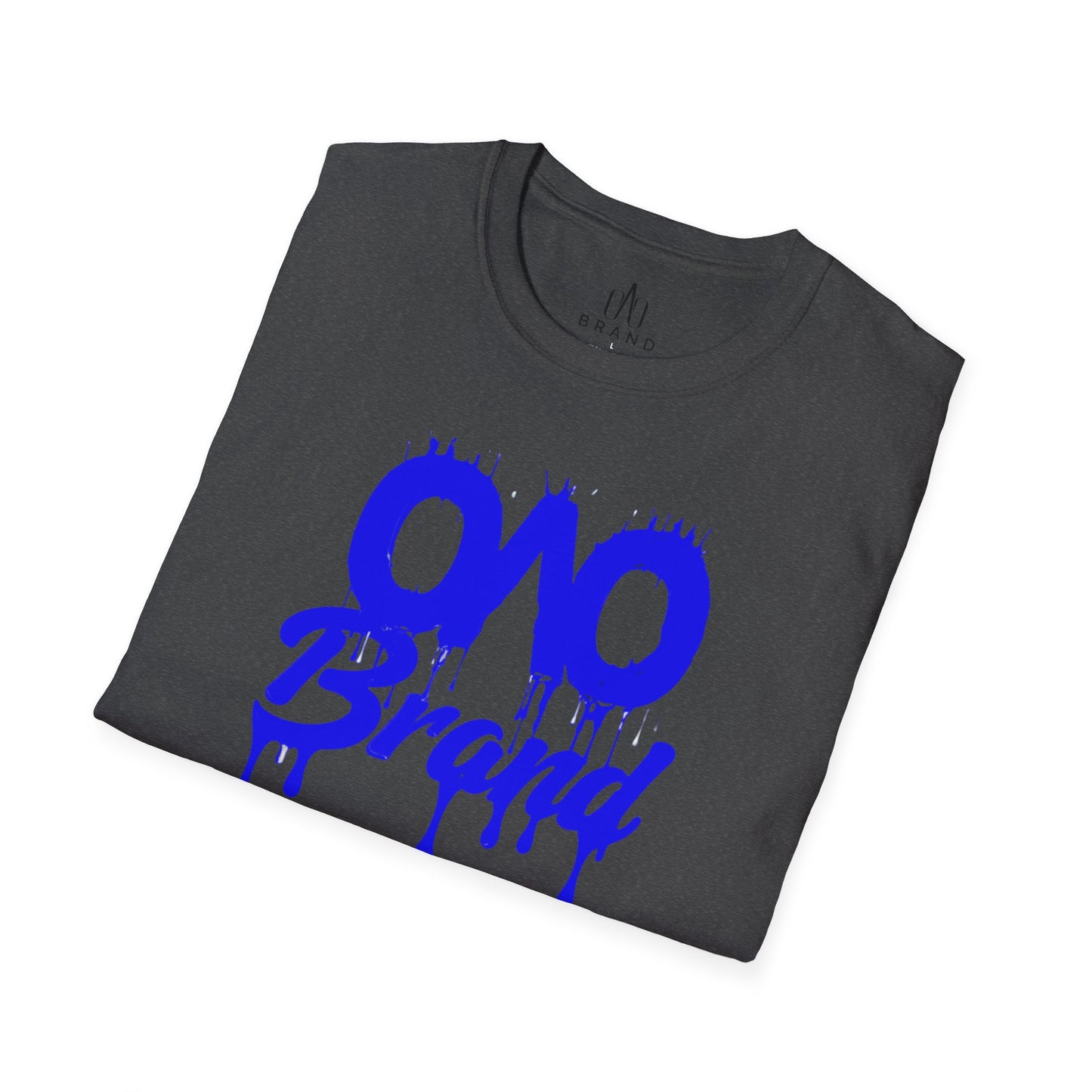 Blue Oao Drip T-Shirt - Unisex Softstyle Tee