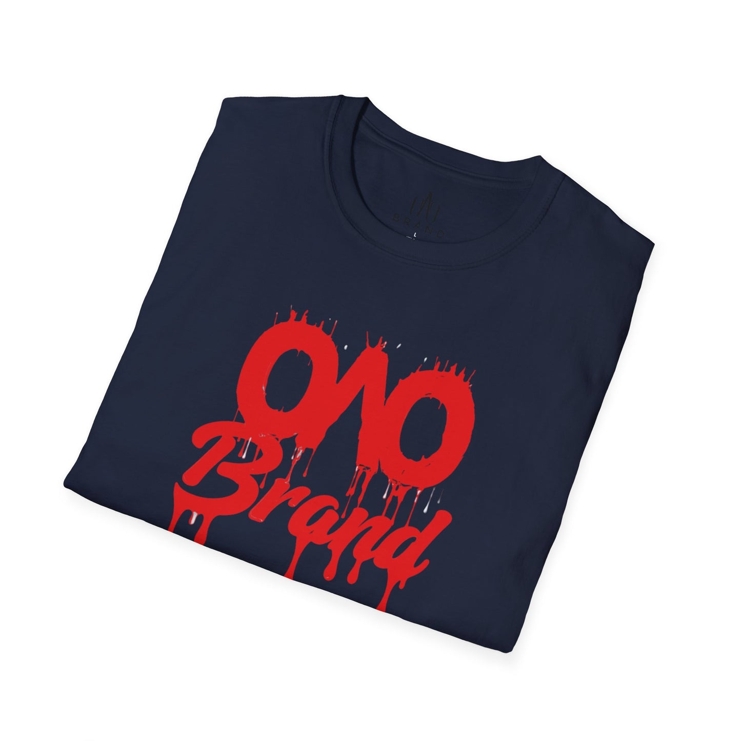 Red Oao Drip T-Shirt - Unisex Softstyle Tee