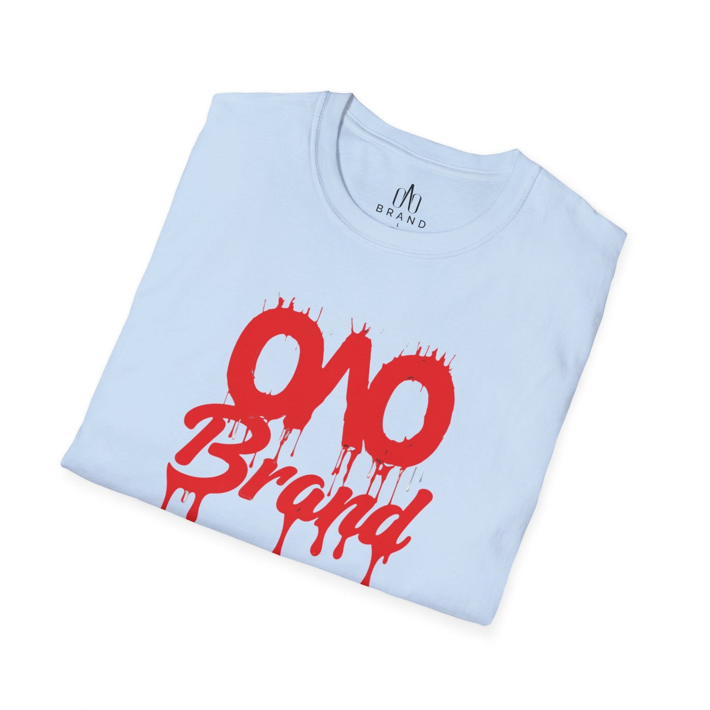 Red Oao Drip T-Shirt - Unisex Softstyle Tee