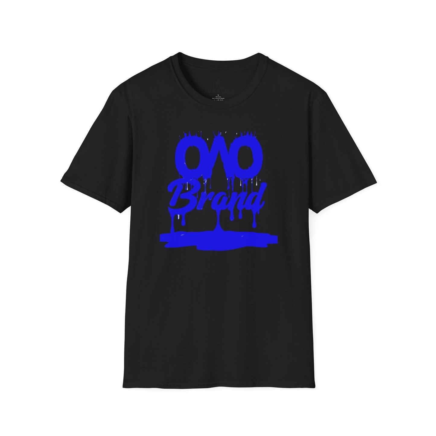 Blue Oao Drip T-Shirt - Unisex Softstyle Tee