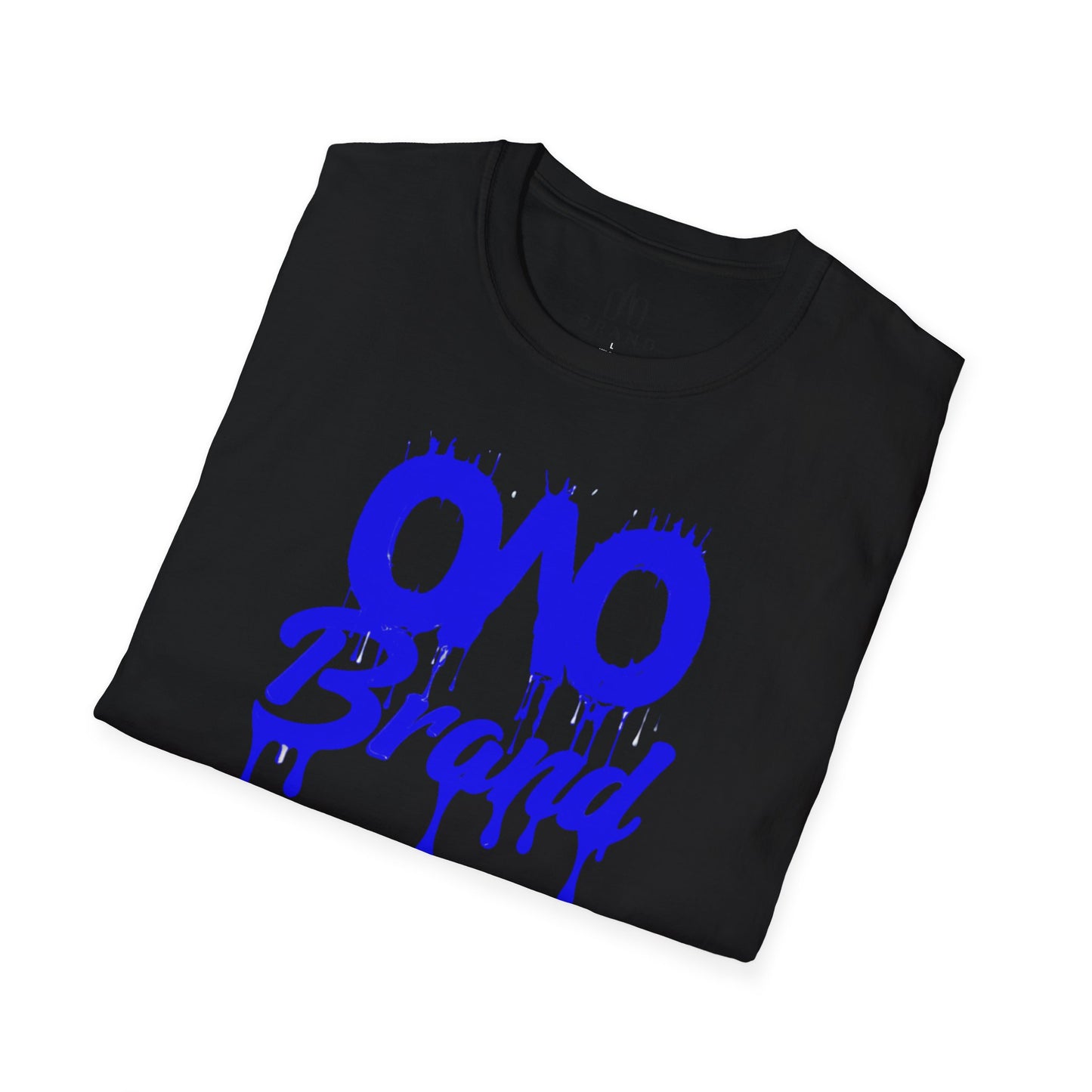 Blue Oao Drip T-Shirt - Unisex Softstyle Tee