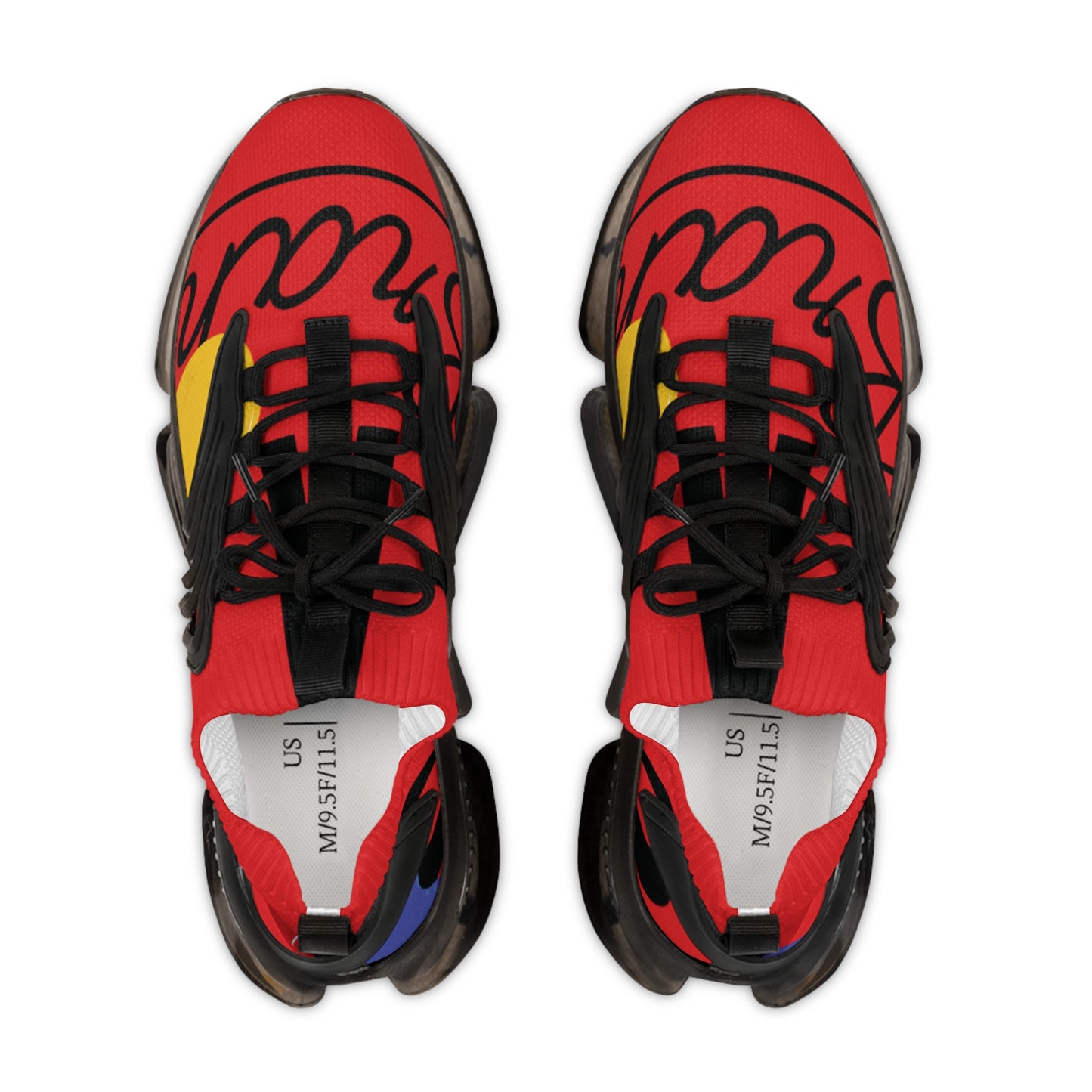 Red OAO Brand 4WL (4eva We Lit) 1s shoe