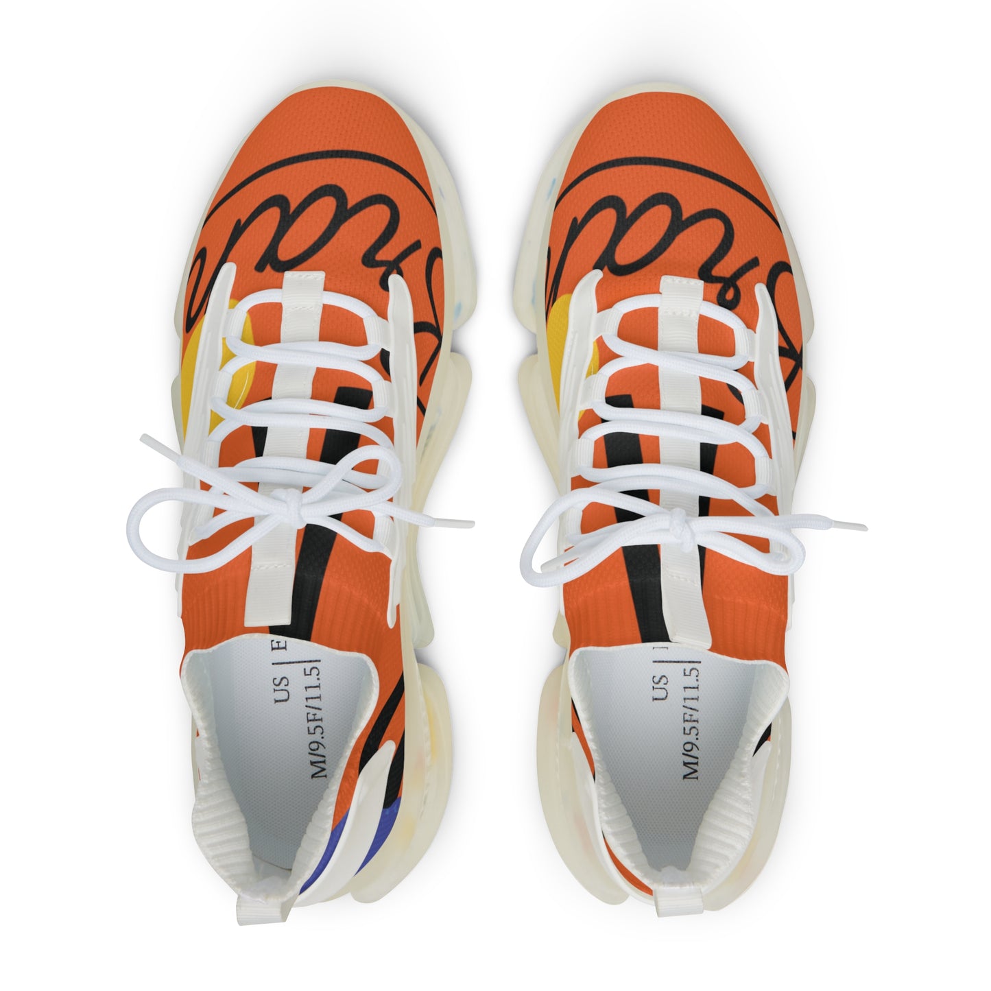 Orange OAO Brand 4WL (4eva We Lit) 1s shoe