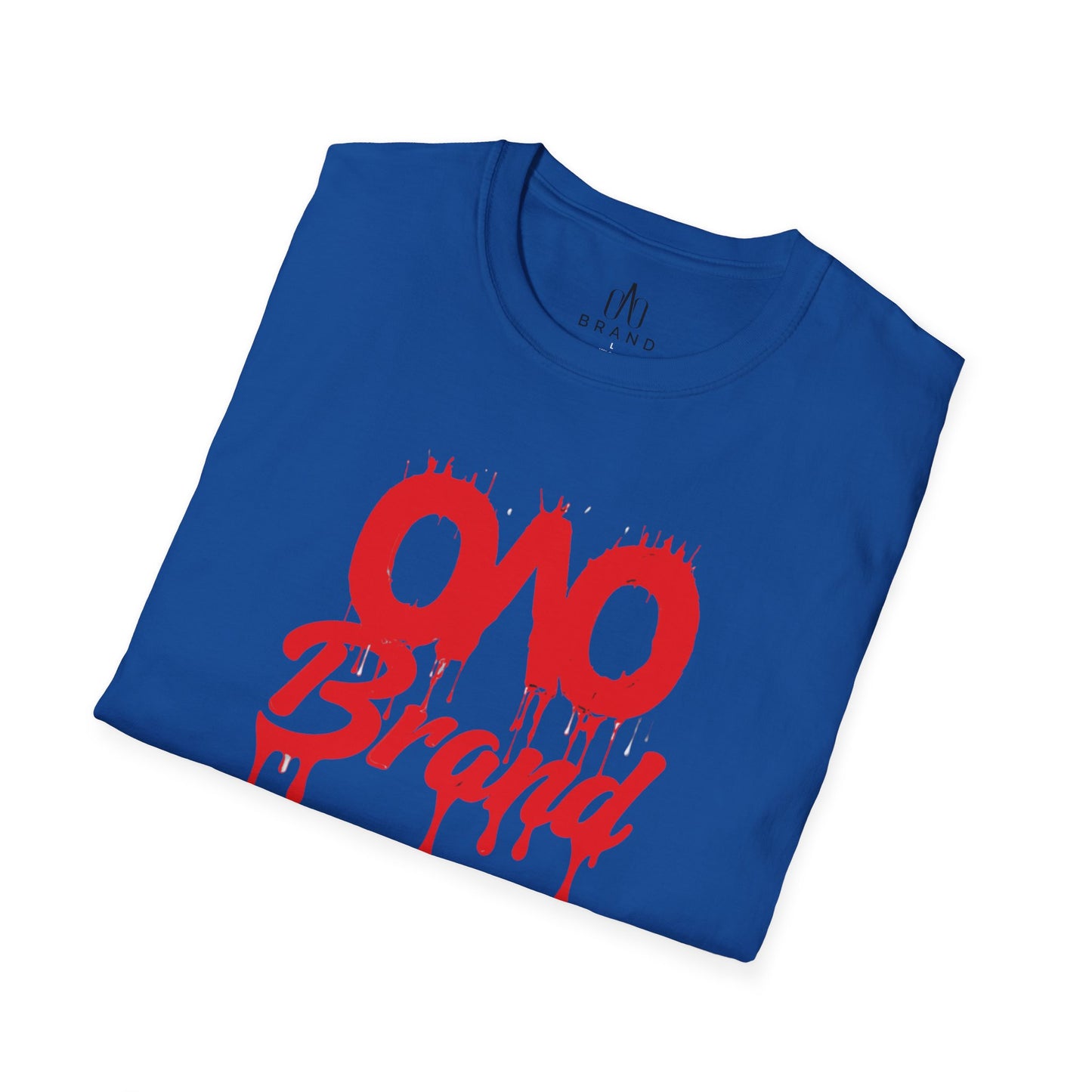 Red Oao Drip T-Shirt - Unisex Softstyle Tee
