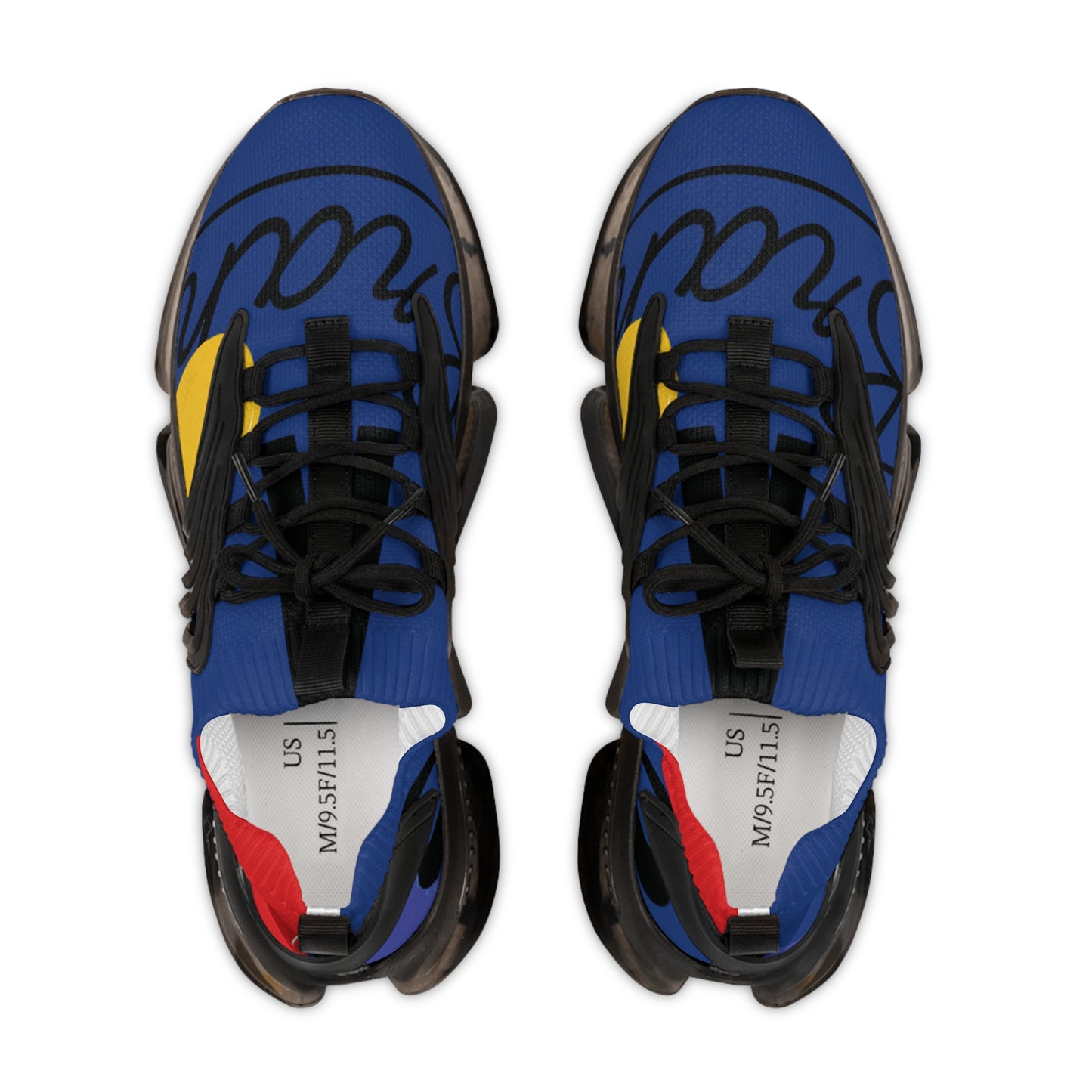 Blue OAO Brand 4WL (4eva We Lit) 1s shoe