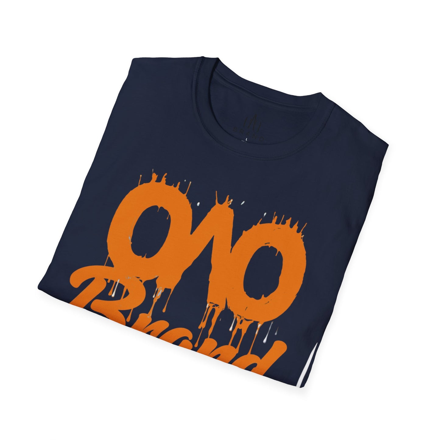 Orange Oao Drip T-Shirt - Unisex Softstyle Tee