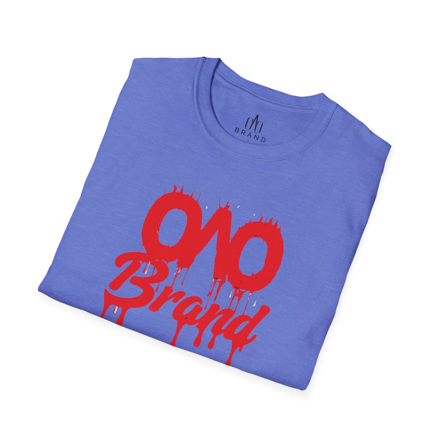 Red Oao Drip T-Shirt - Unisex Softstyle Tee
