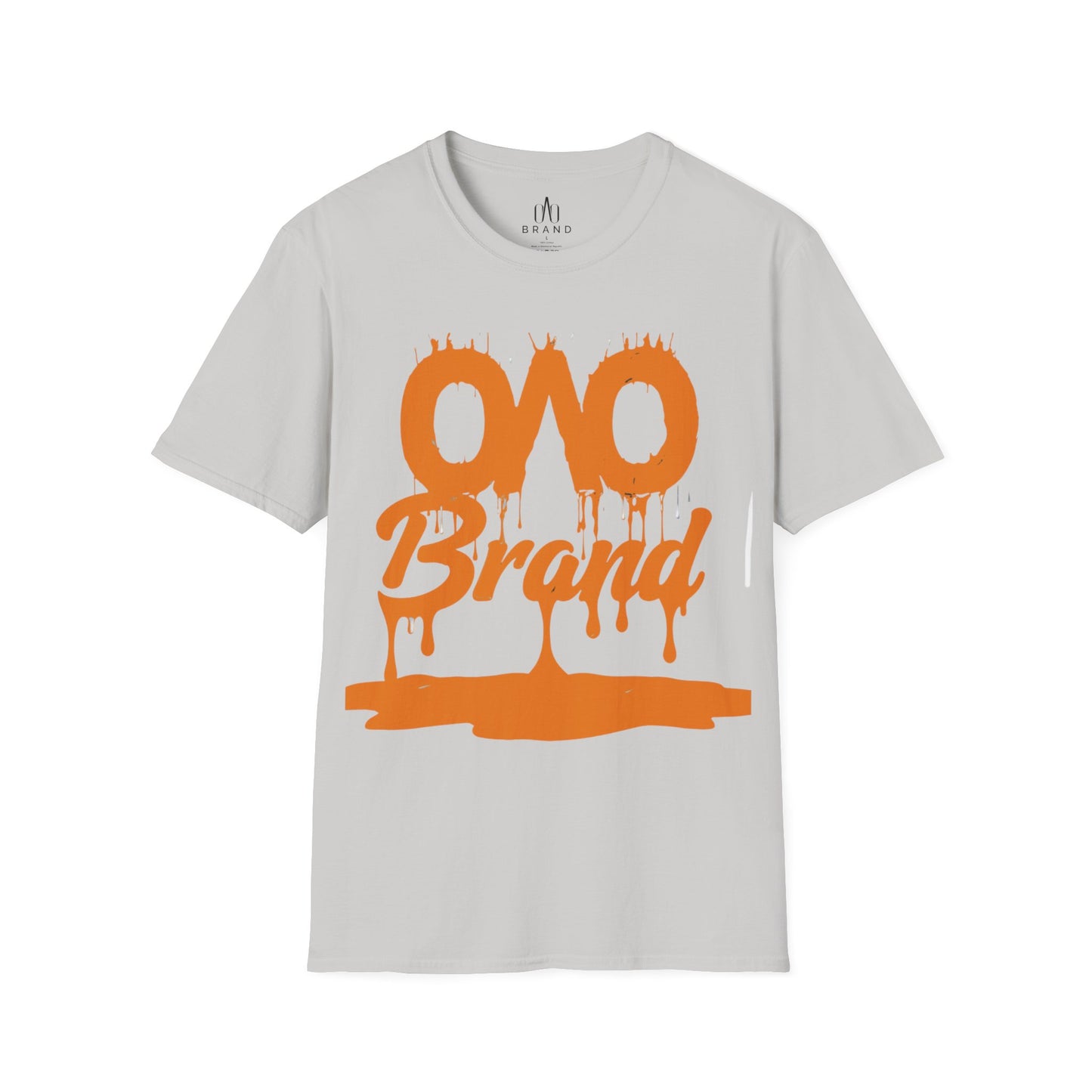 Orange Oao Drip T-Shirt - Unisex Softstyle Tee