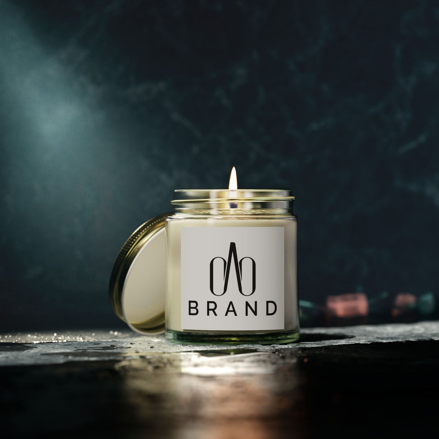 Scented OAO Brand Wax Candle - 4oz & 9oz