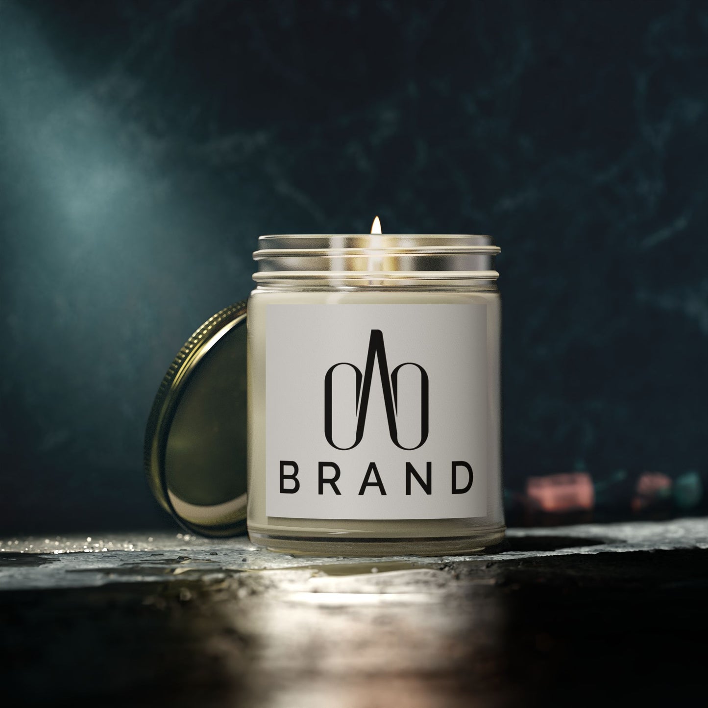 Scented OAO Brand Wax Candle - 4oz & 9oz