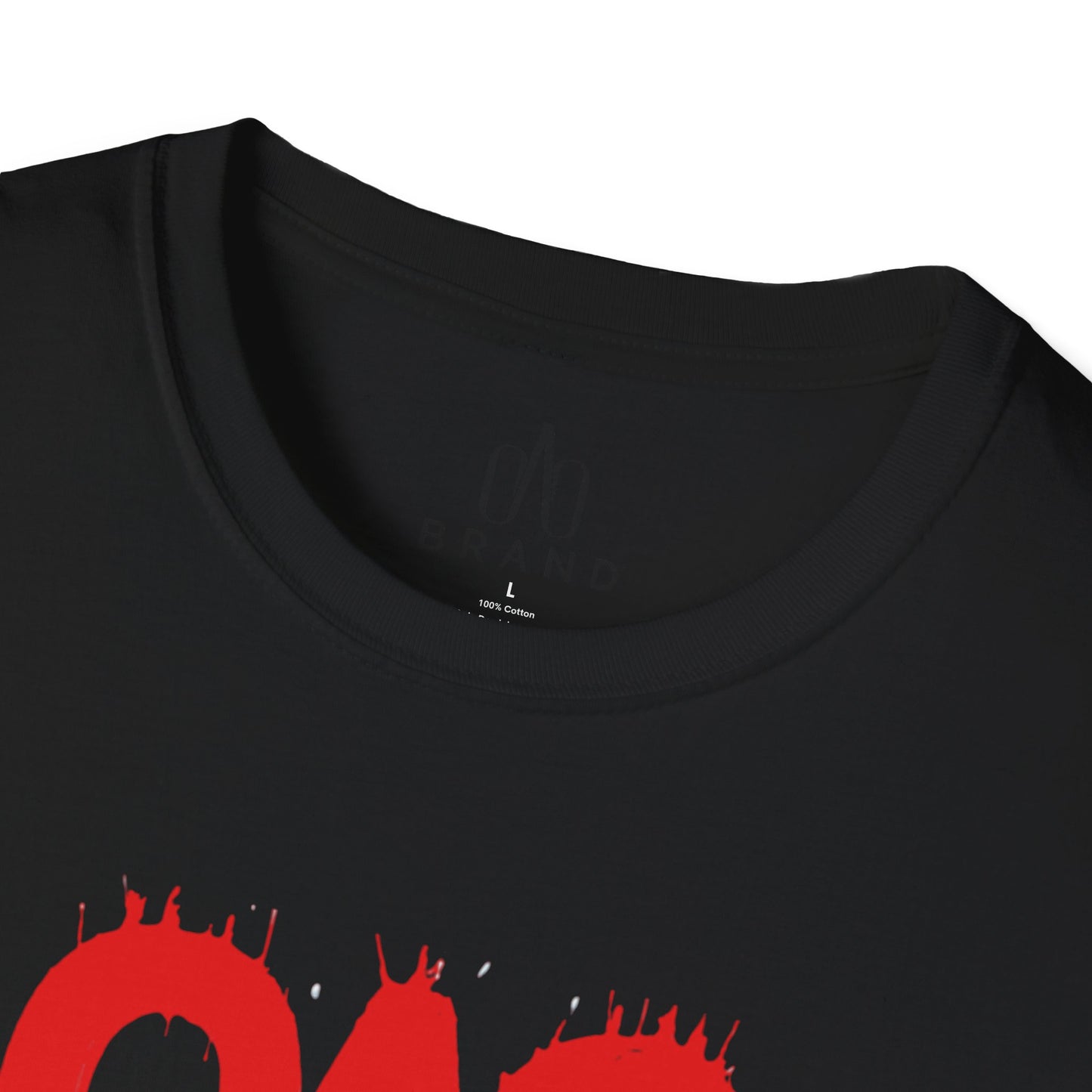 Red Oao Drip T-Shirt - Unisex Softstyle Tee