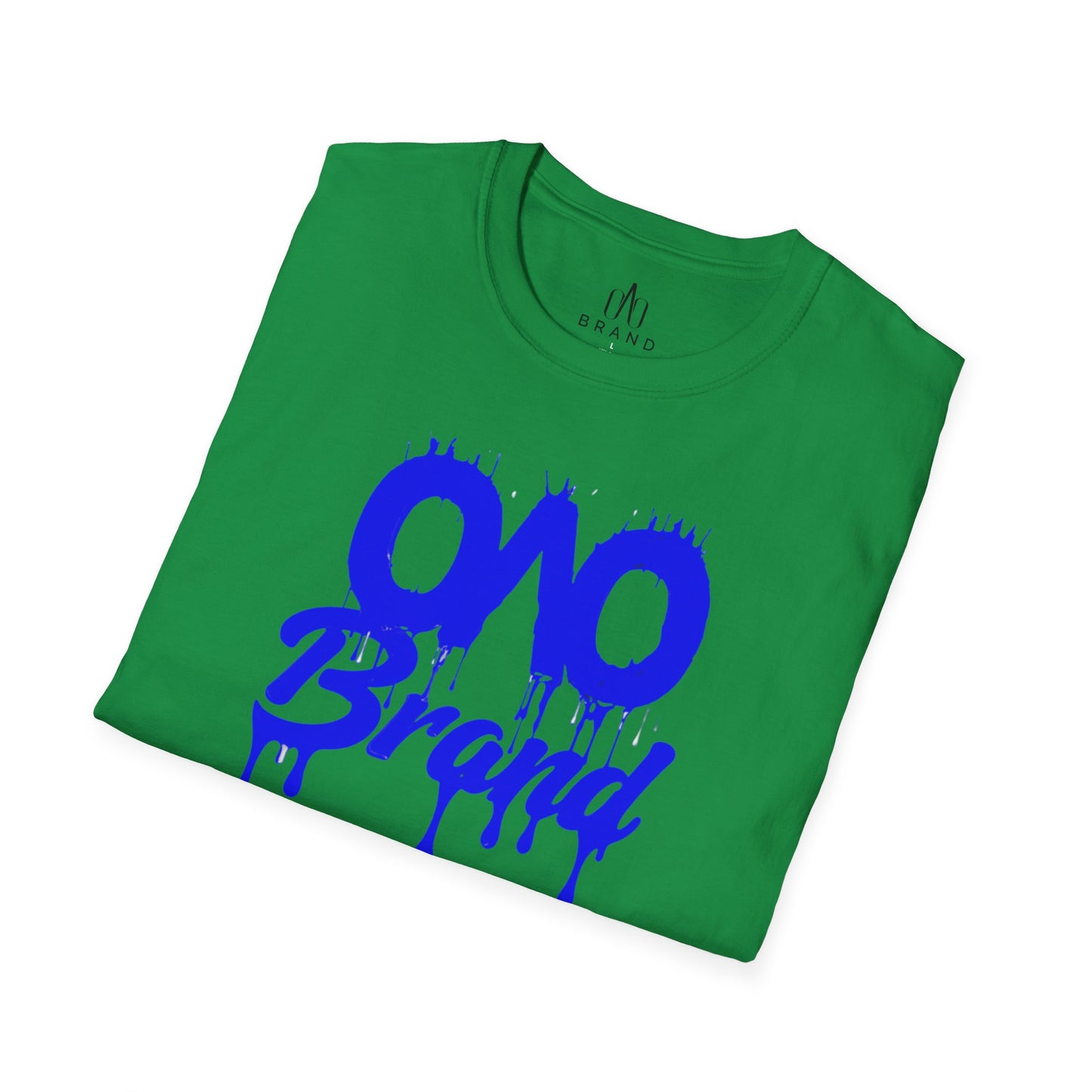 Blue Oao Drip T-Shirt - Unisex Softstyle Tee