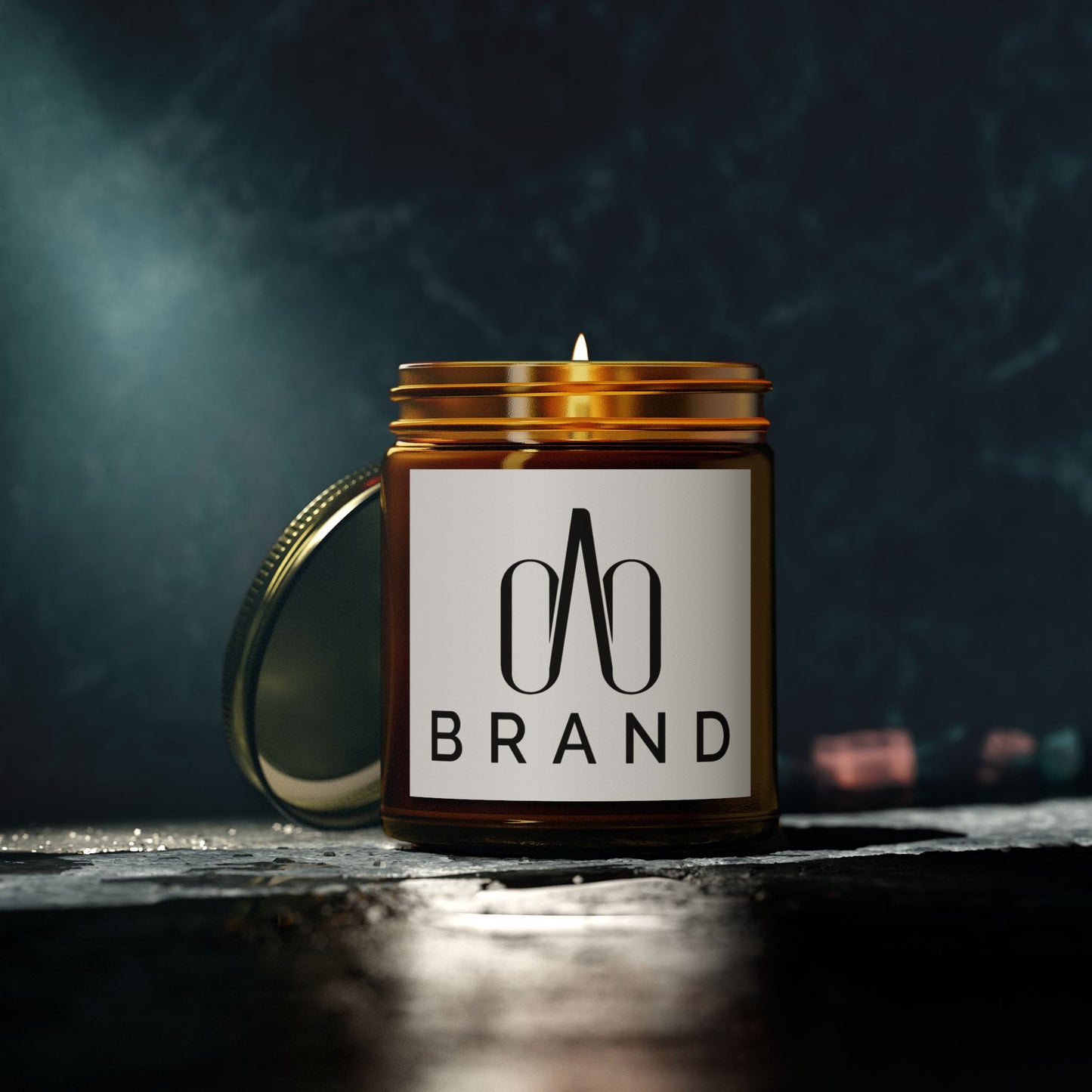 Scented OAO Brand Wax Candle - 4oz & 9oz