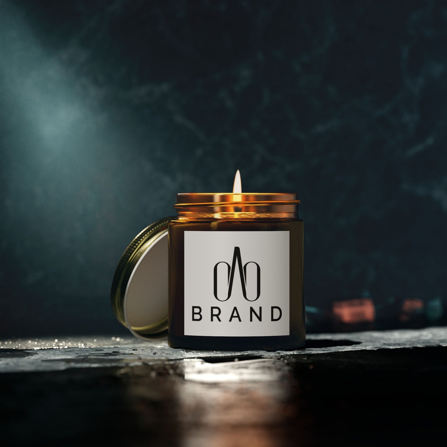 Scented OAO Brand Wax Candle - 4oz & 9oz