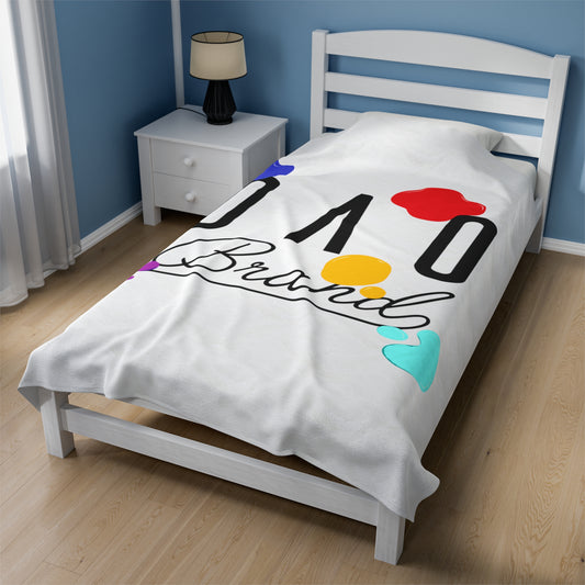 OAO Brand Velveteen Plush Blanket