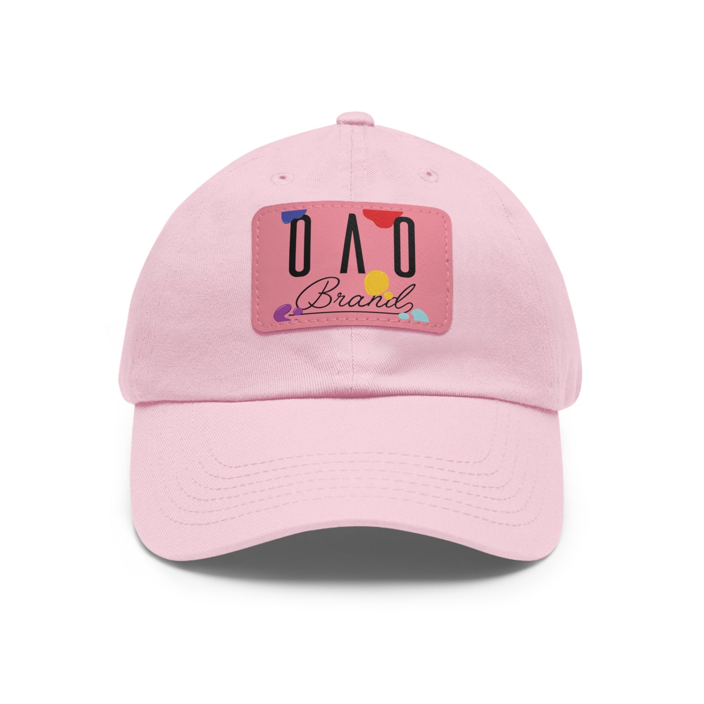 OAO Brand Dad Hat w Leather Patch