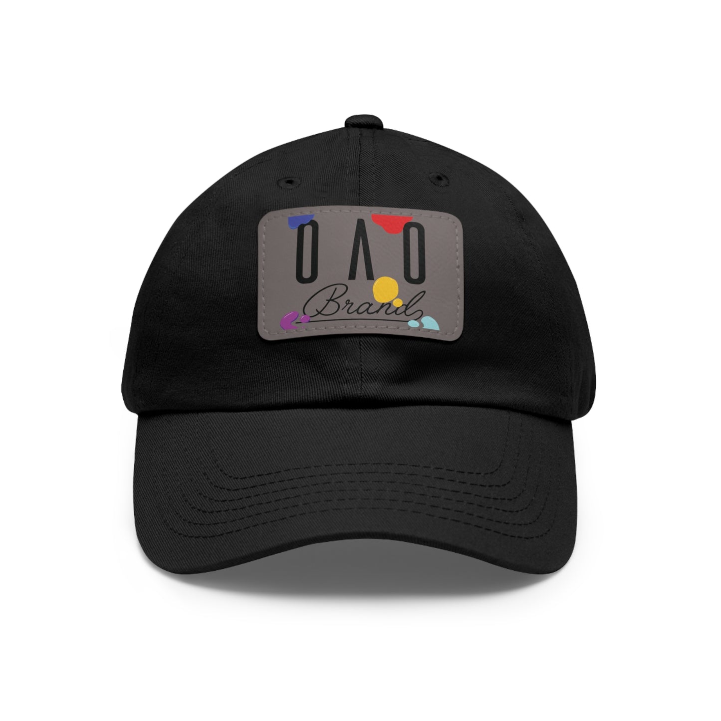OAO Brand Dad Hat w Leather Patch