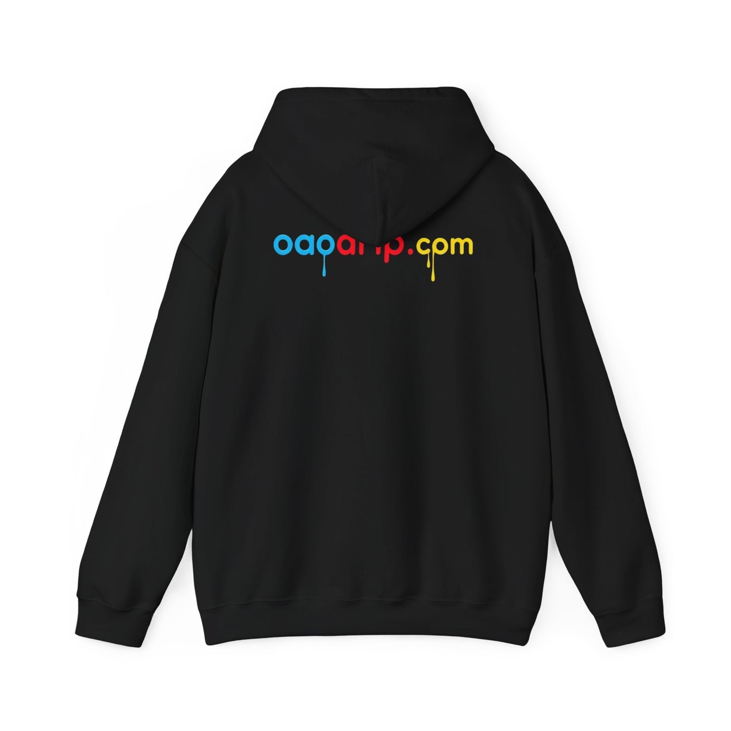 4Eva Blue Letter OAODrip.com Hooded Sweatshirt