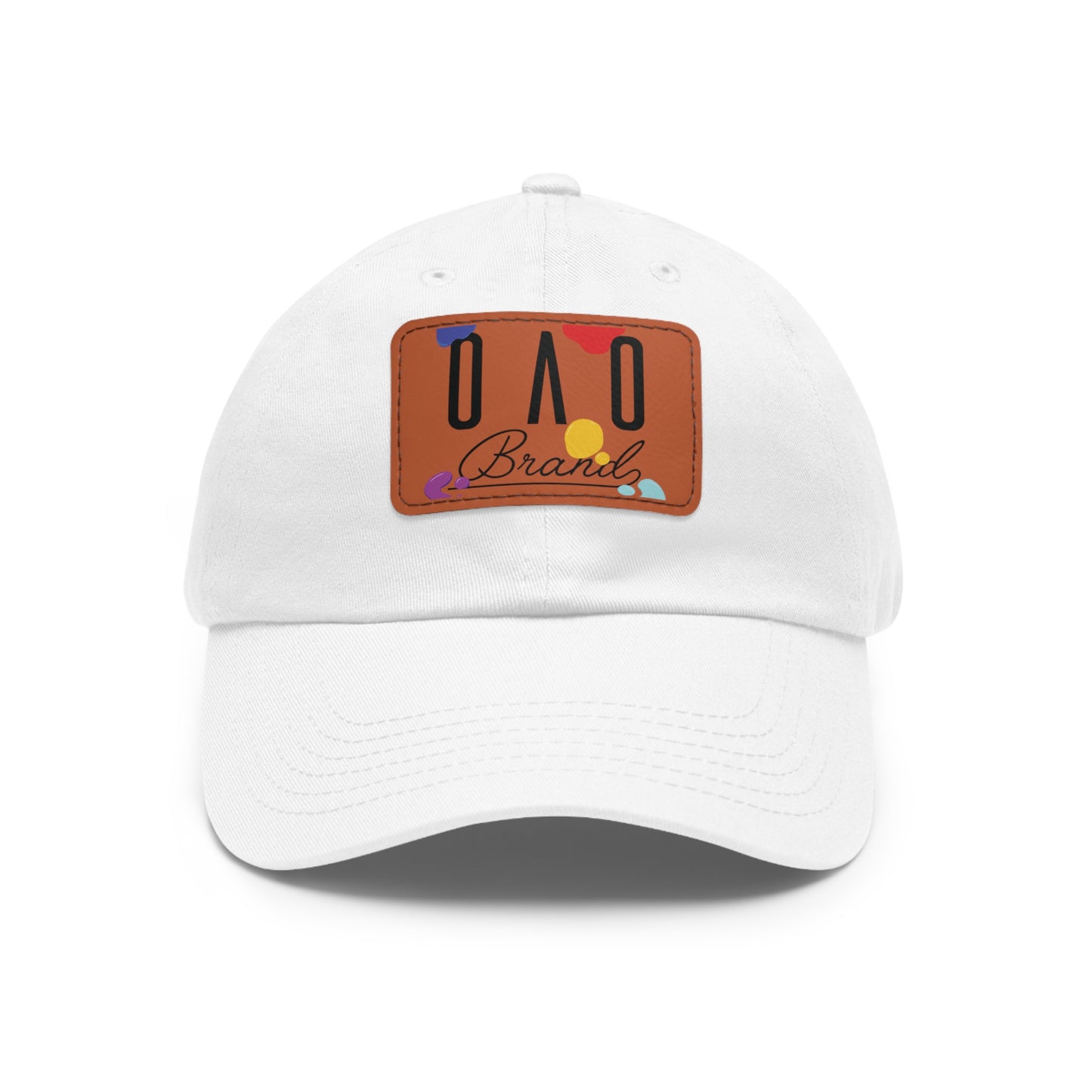 OAO Brand Dad Hat w Leather Patch