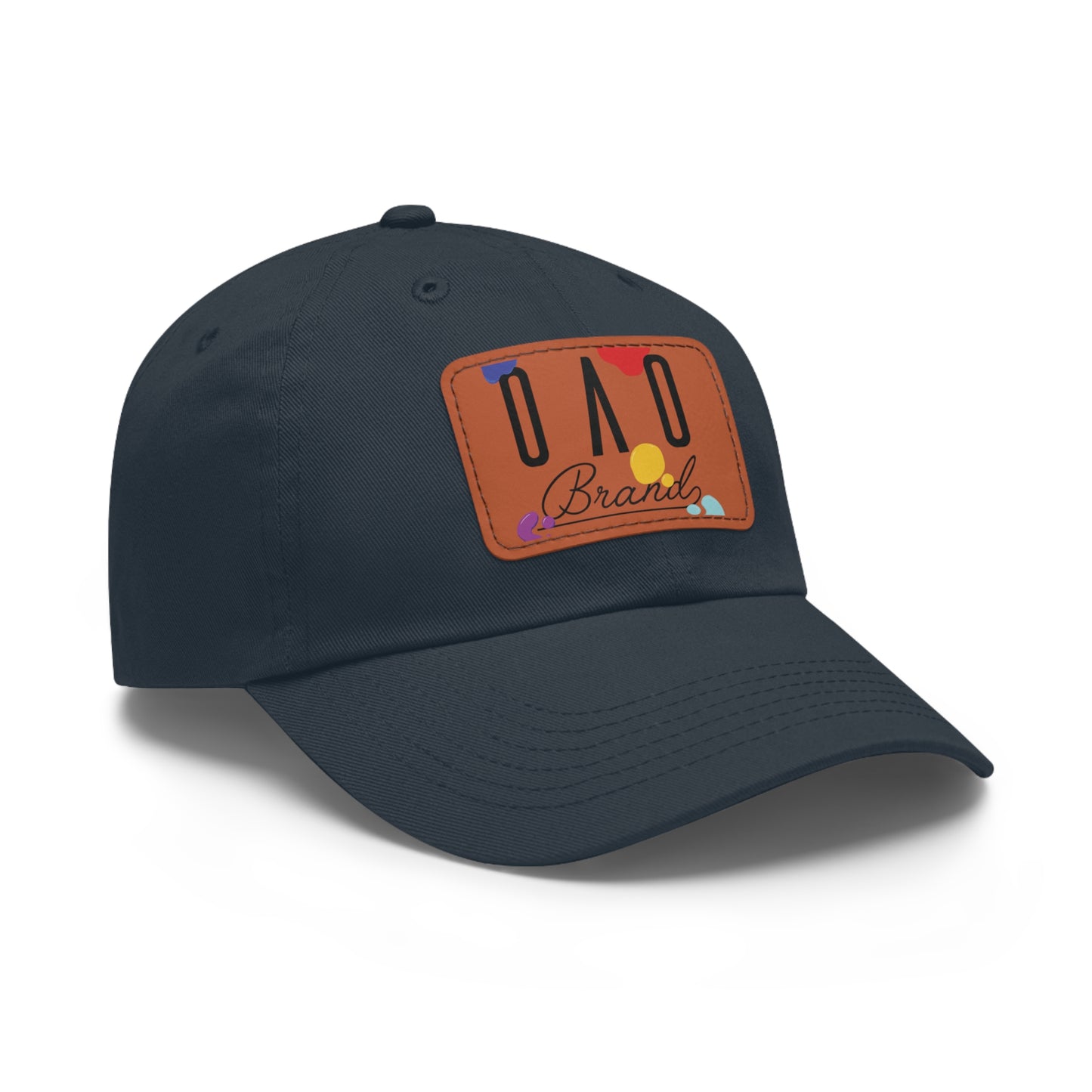 OAO Brand Dad Hat w Leather Patch
