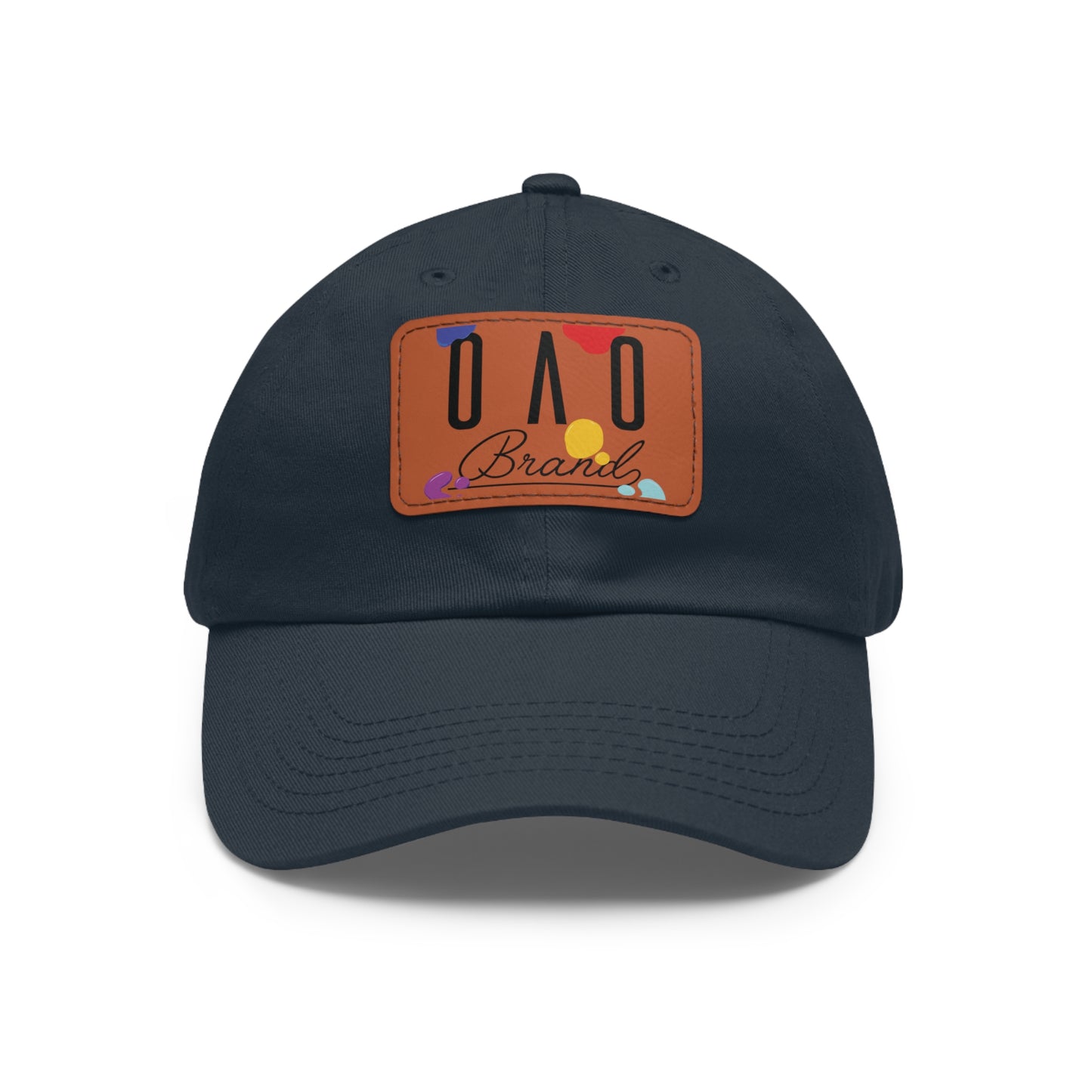 OAO Brand Dad Hat w Leather Patch