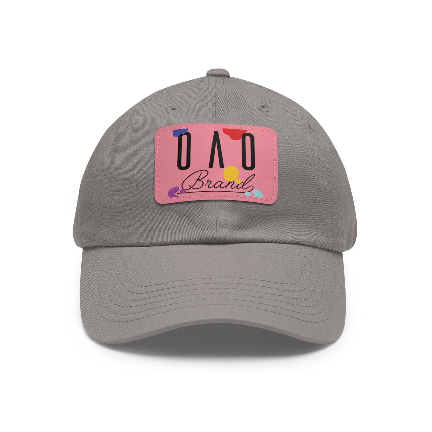 OAO Brand Dad Hat w Leather Patch