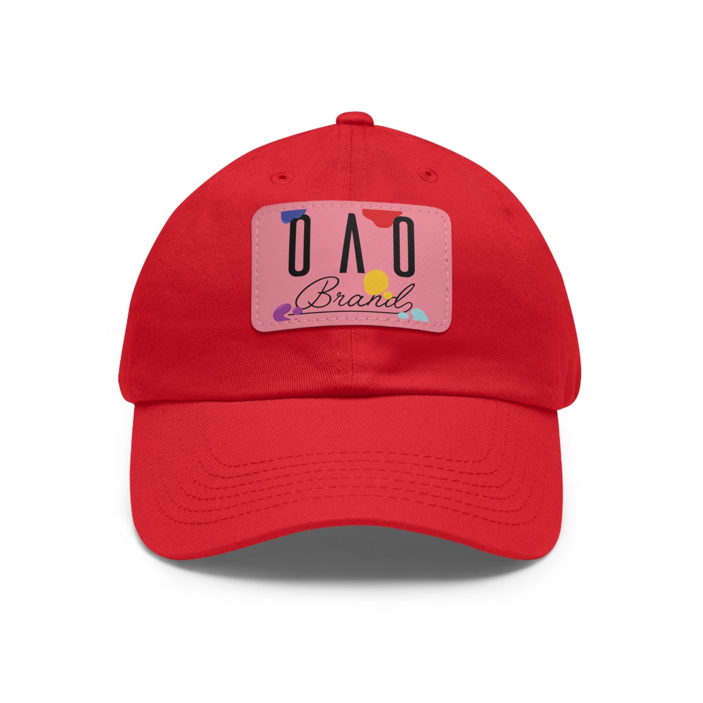 OAO Brand Dad Hat w Leather Patch