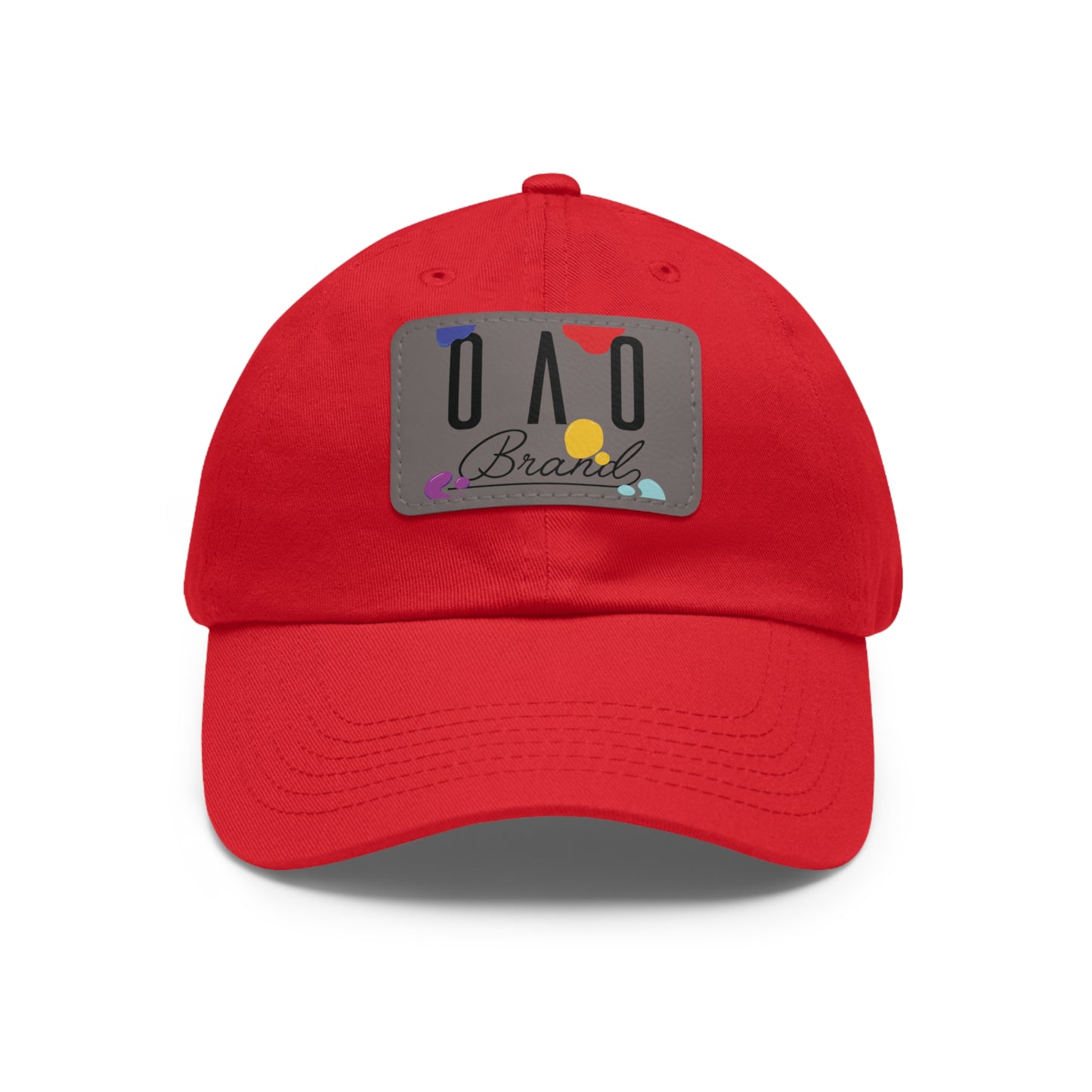 OAO Brand Dad Hat w Leather Patch