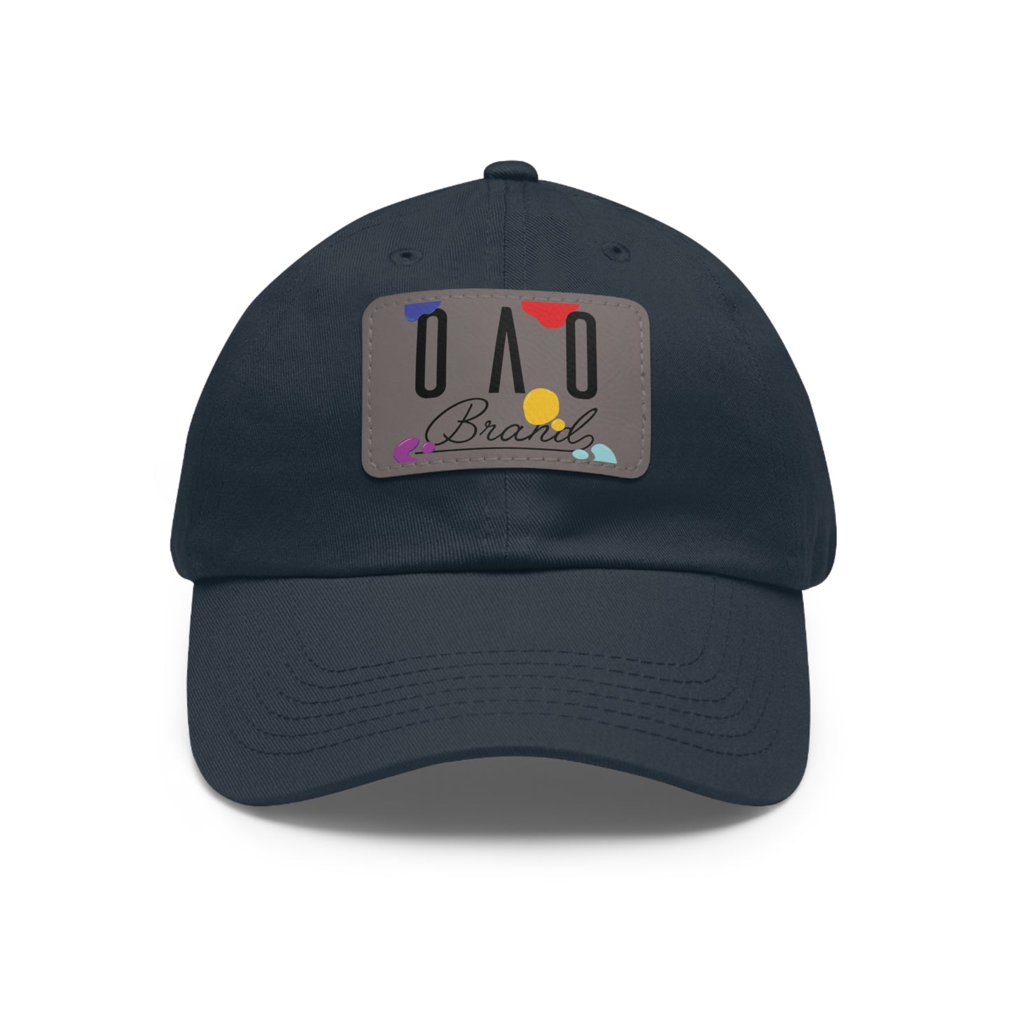 OAO Brand Dad Hat w Leather Patch