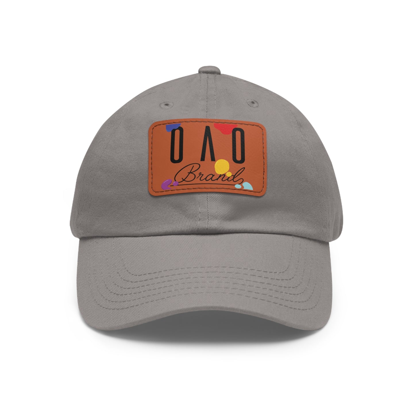 OAO Brand Dad Hat w Leather Patch