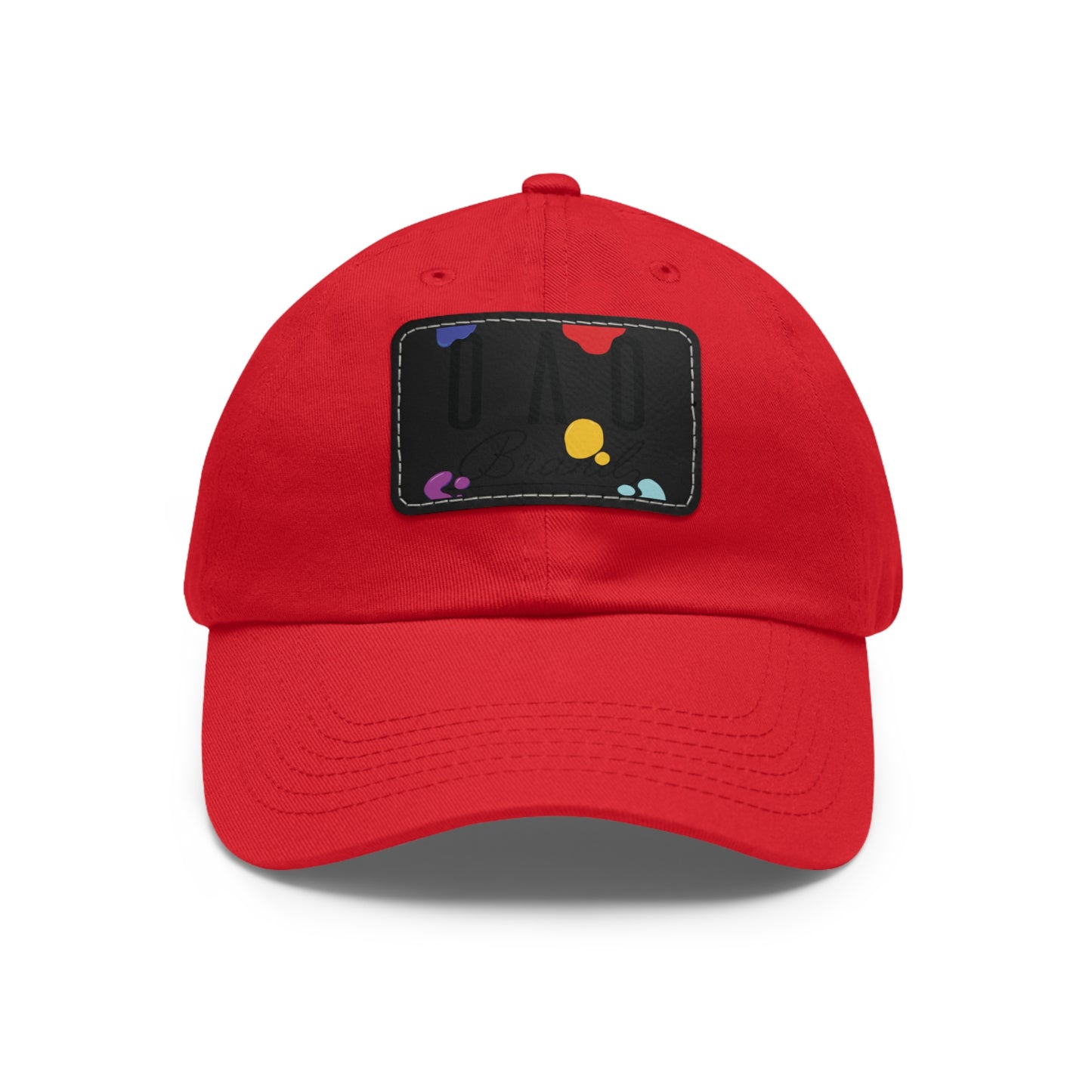 OAO Brand Dad Hat w Leather Patch