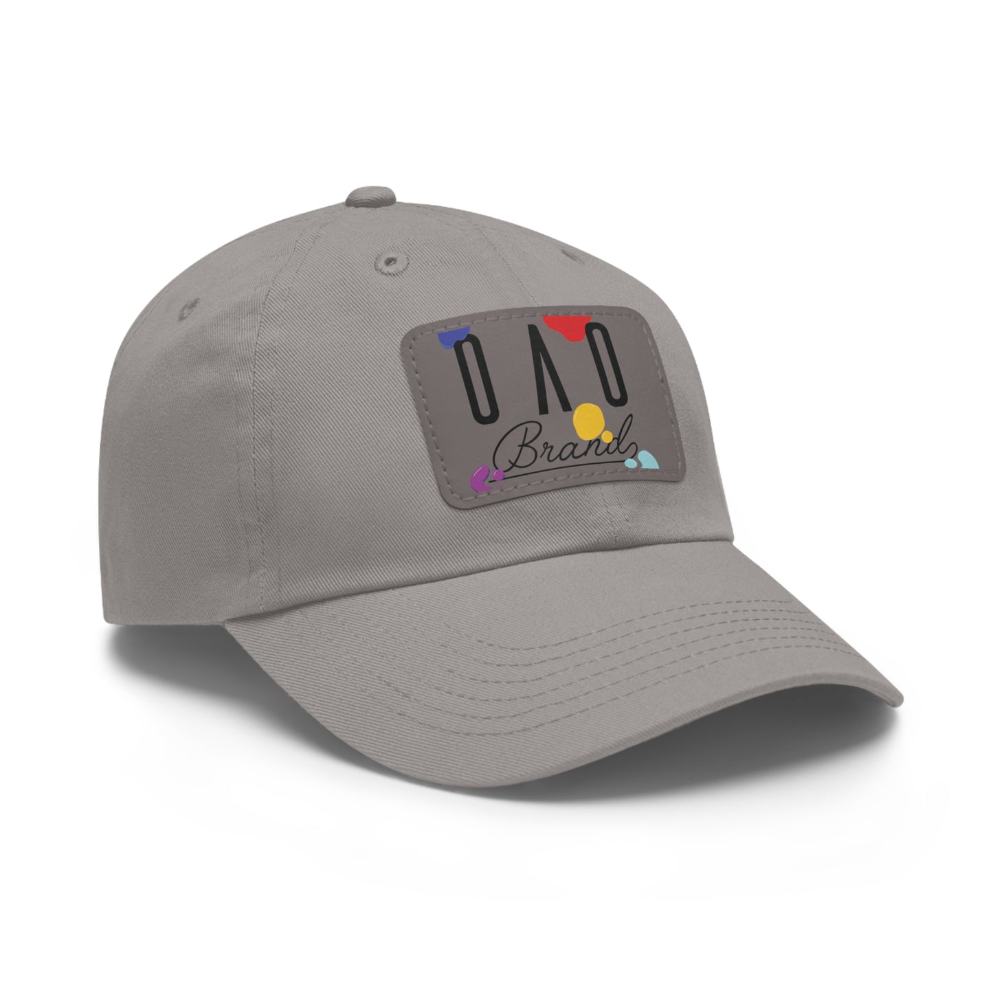 OAO Brand Dad Hat w Leather Patch