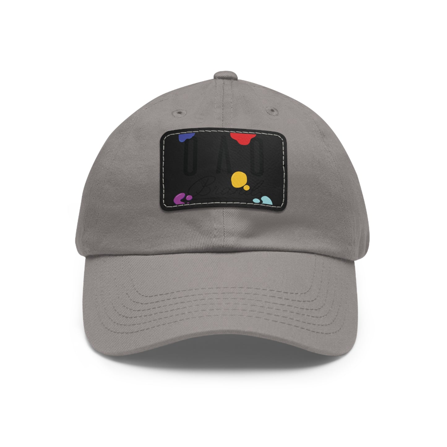 OAO Brand Dad Hat w Leather Patch