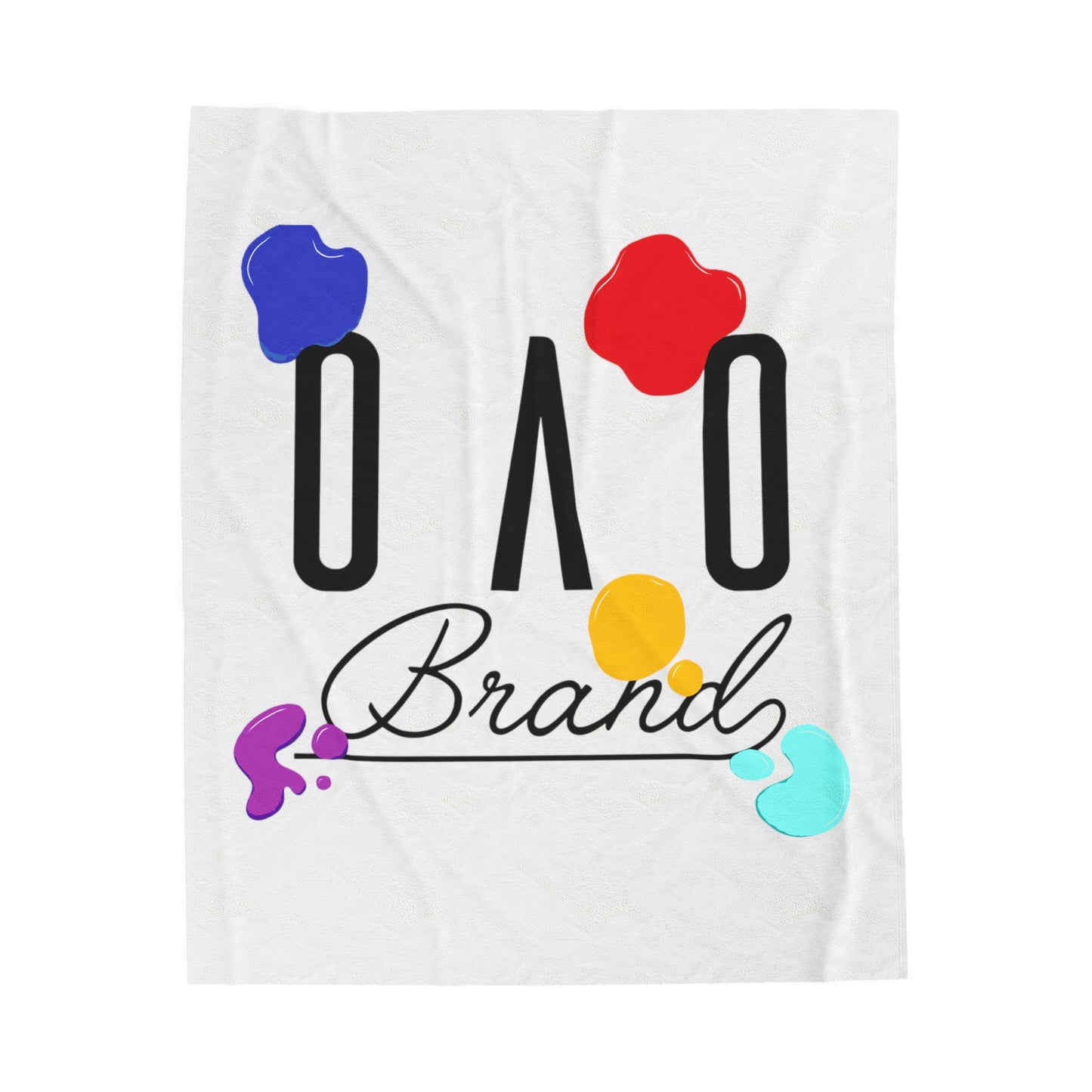 OAO Brand Velveteen Plush Blanket
