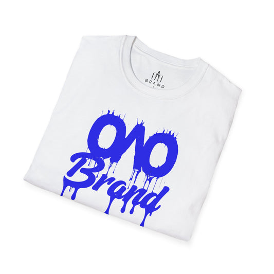 Blue Oao Drip T-Shirt - Unisex Softstyle Tee