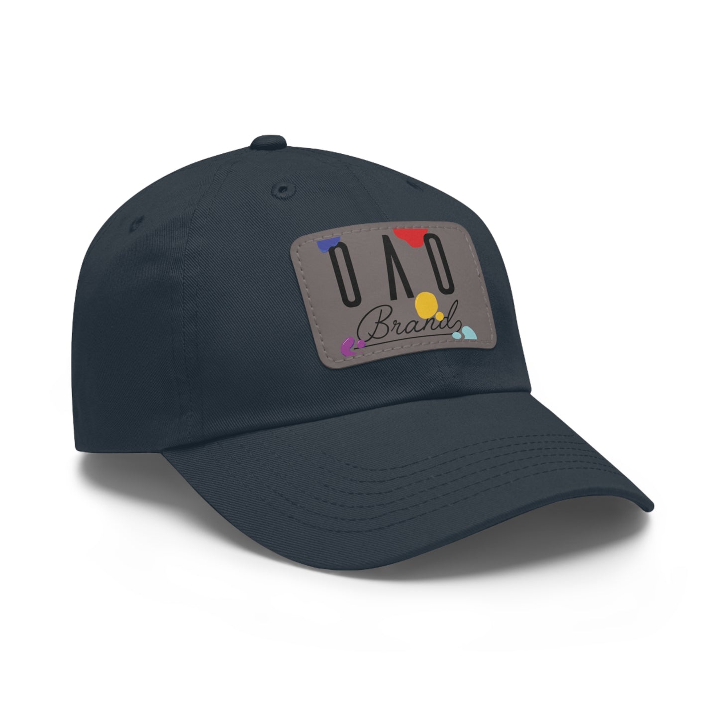 OAO Brand Dad Hat w Leather Patch