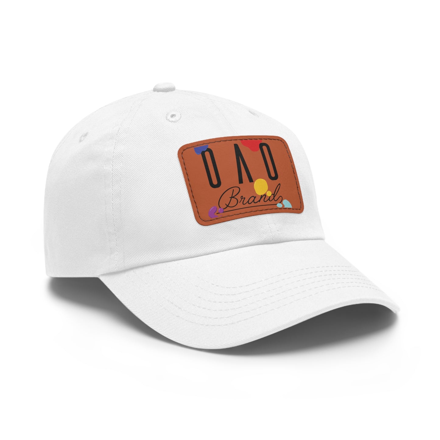 OAO Brand Dad Hat w Leather Patch