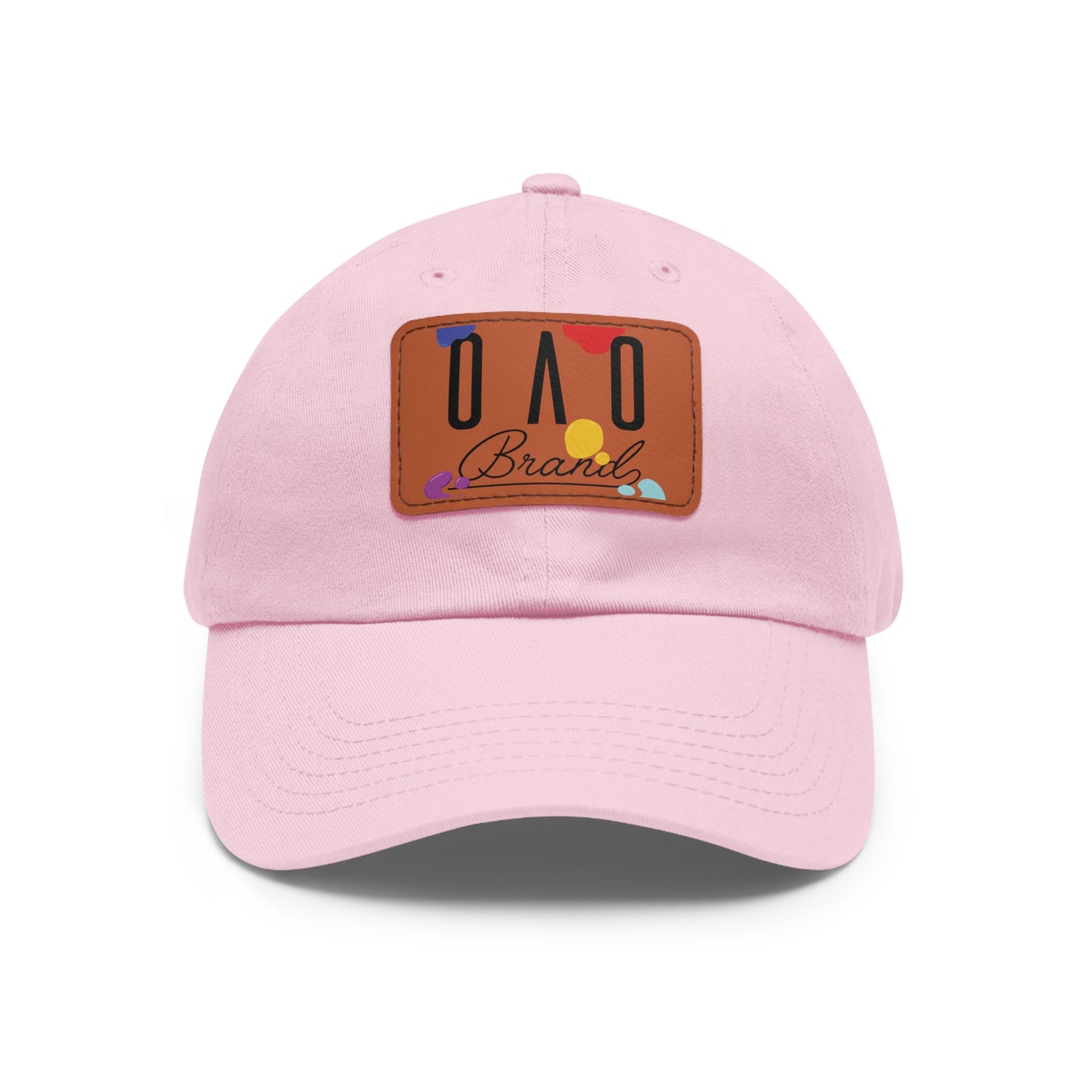 OAO Brand Dad Hat w Leather Patch